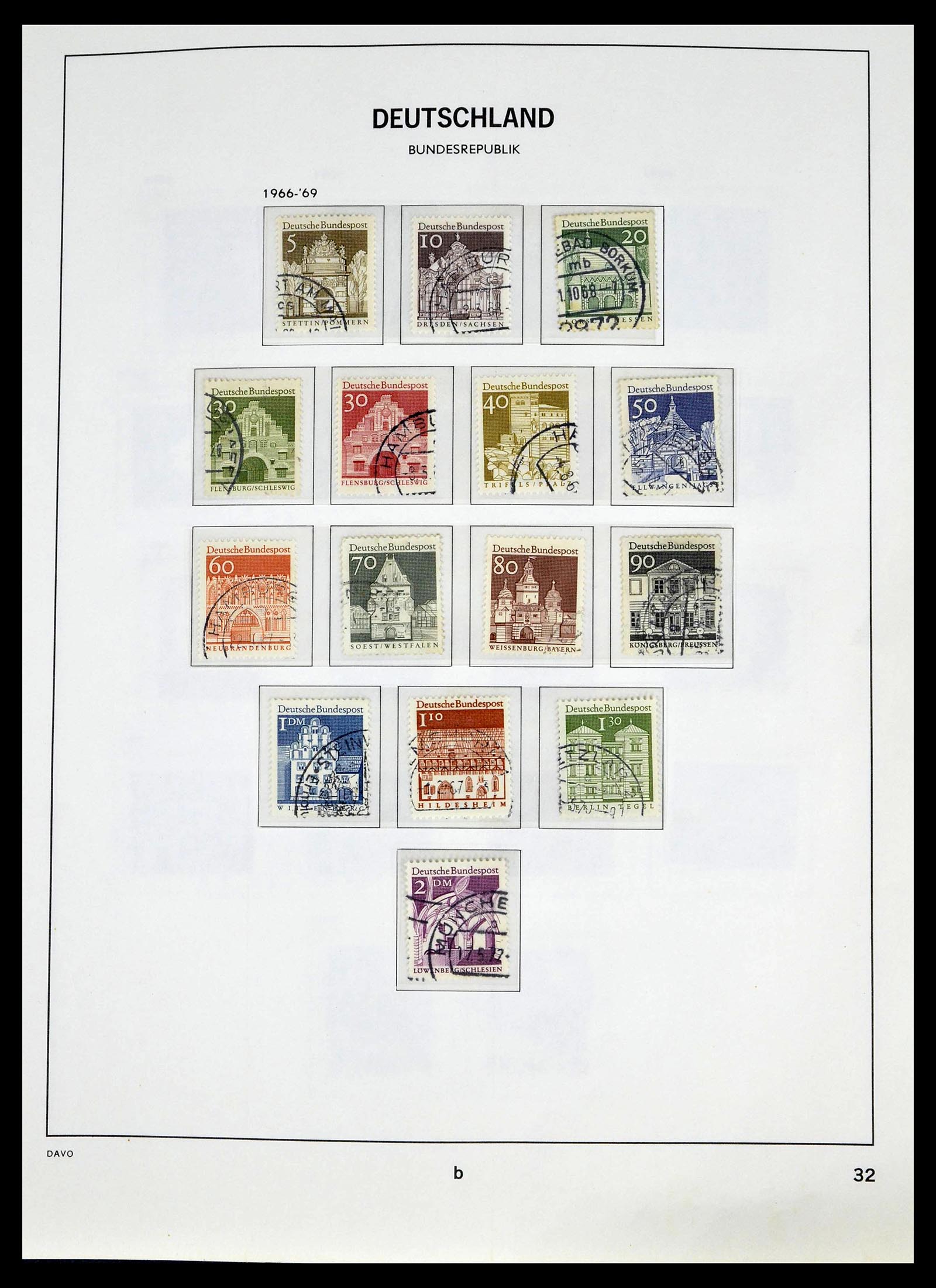 39326 0028 - Stamp collection 39326 Bundespost 1949-2003.