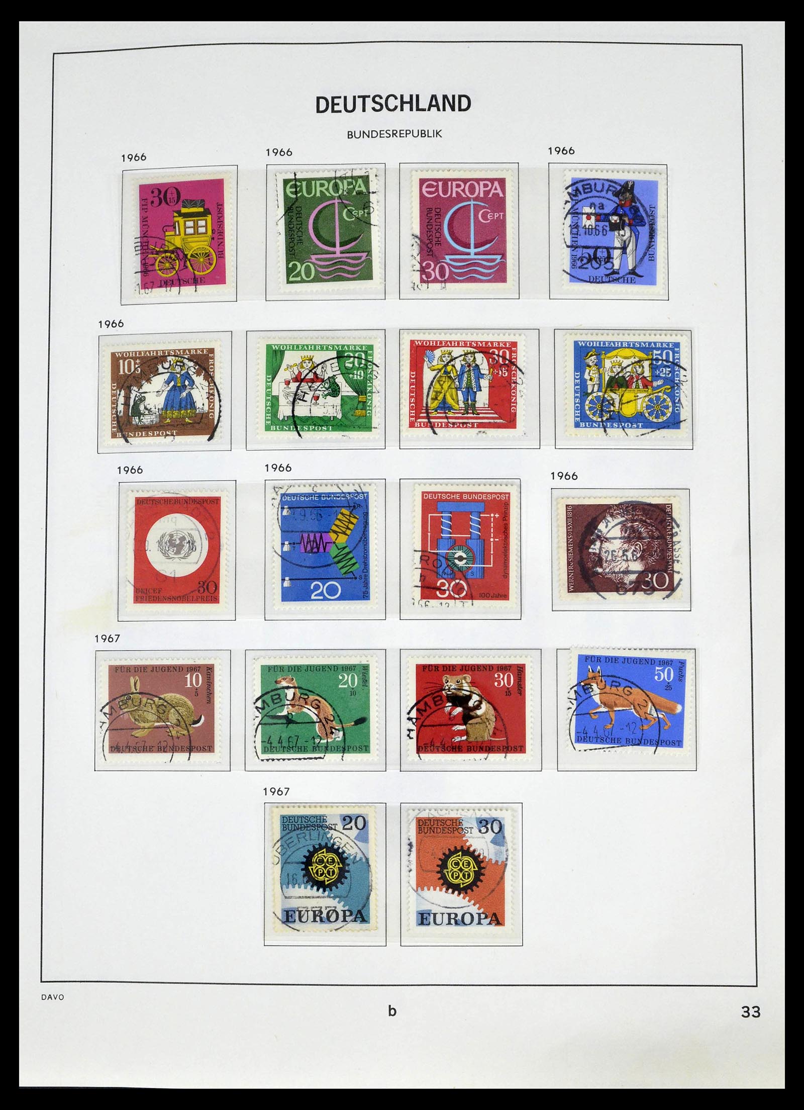 39326 0029 - Postzegelverzameling 39326 Bundespost 1949-2003.