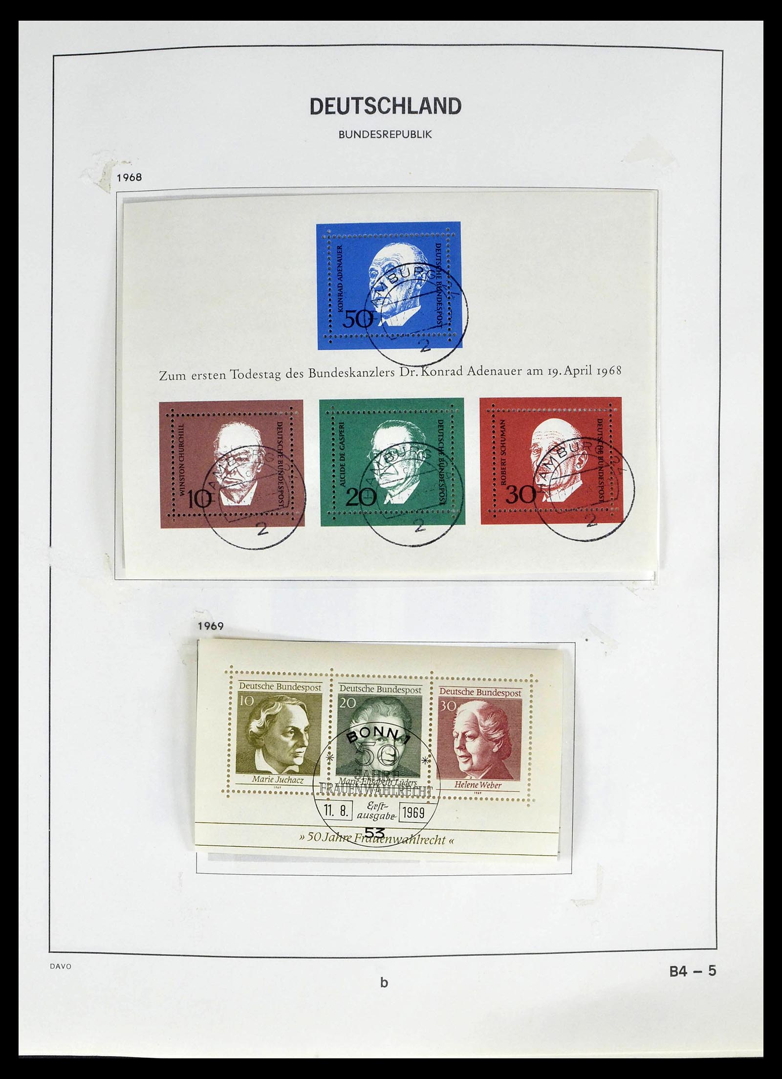 39326 0035 - Postzegelverzameling 39326 Bundespost 1949-2003.
