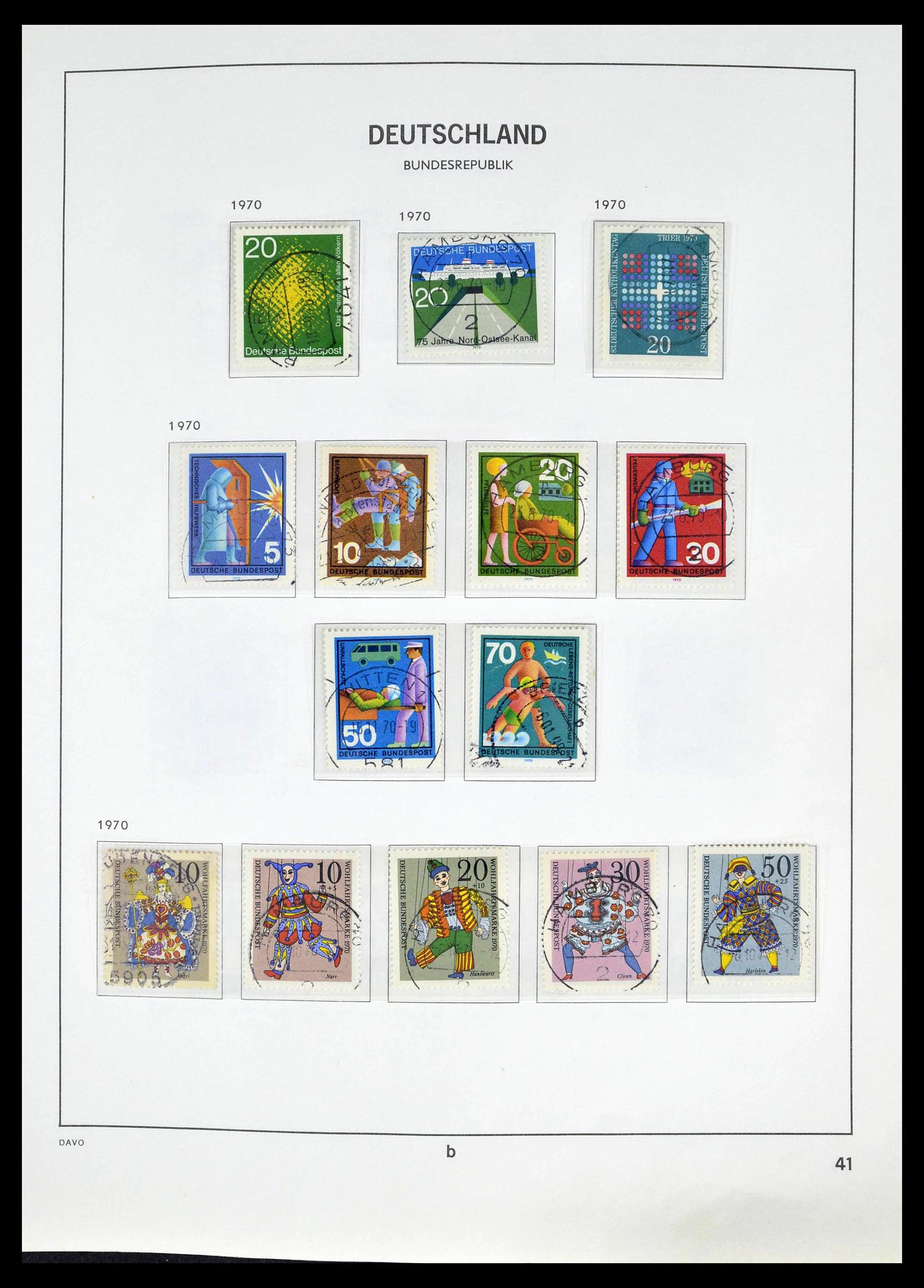 39326 0038 - Stamp collection 39326 Bundespost 1949-2003.