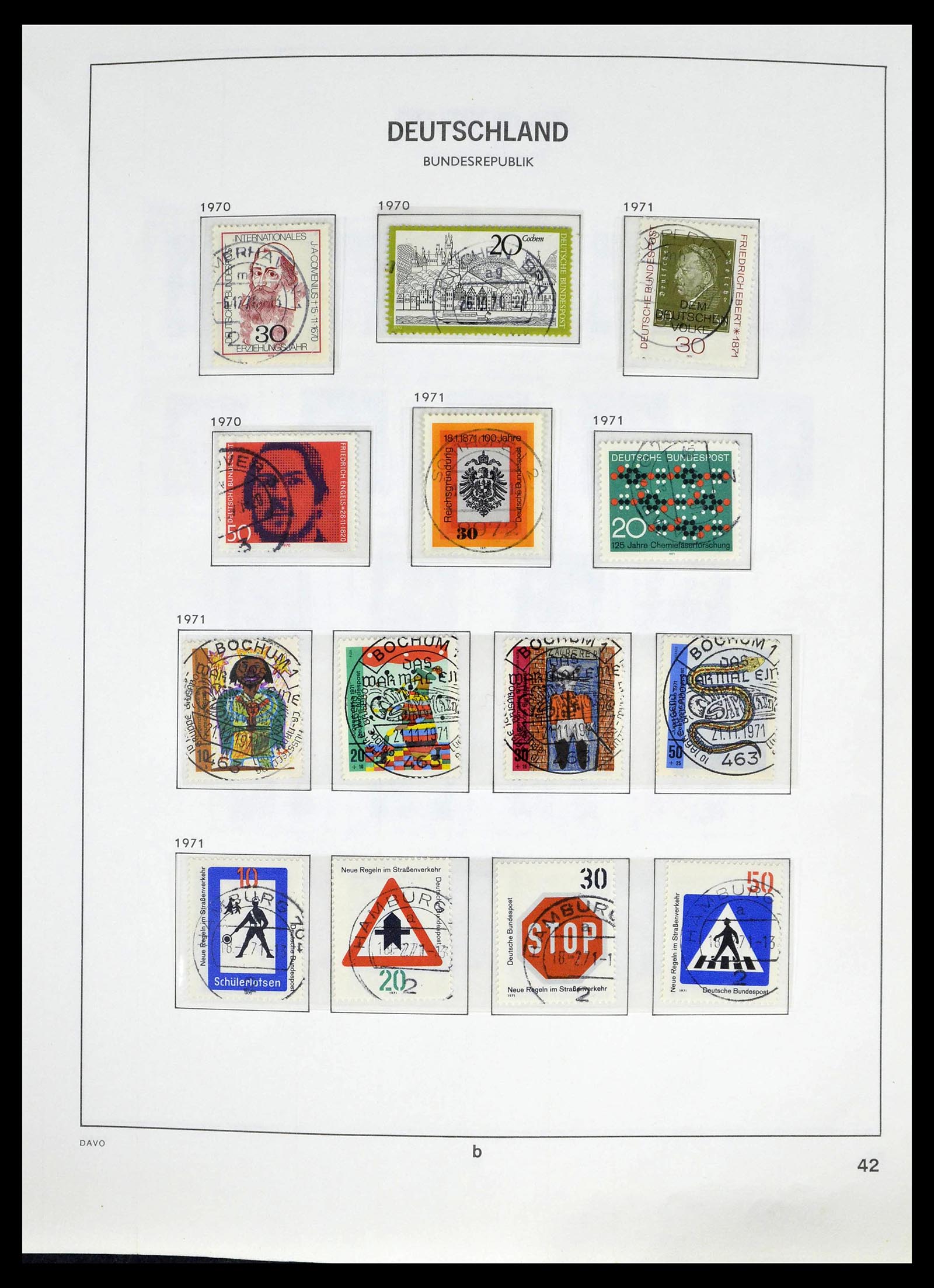 39326 0039 - Postzegelverzameling 39326 Bundespost 1949-2003.
