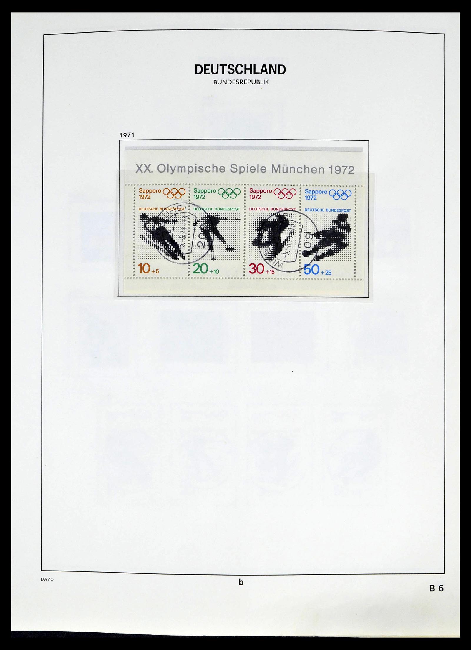 39326 0041 - Postzegelverzameling 39326 Bundespost 1949-2003.
