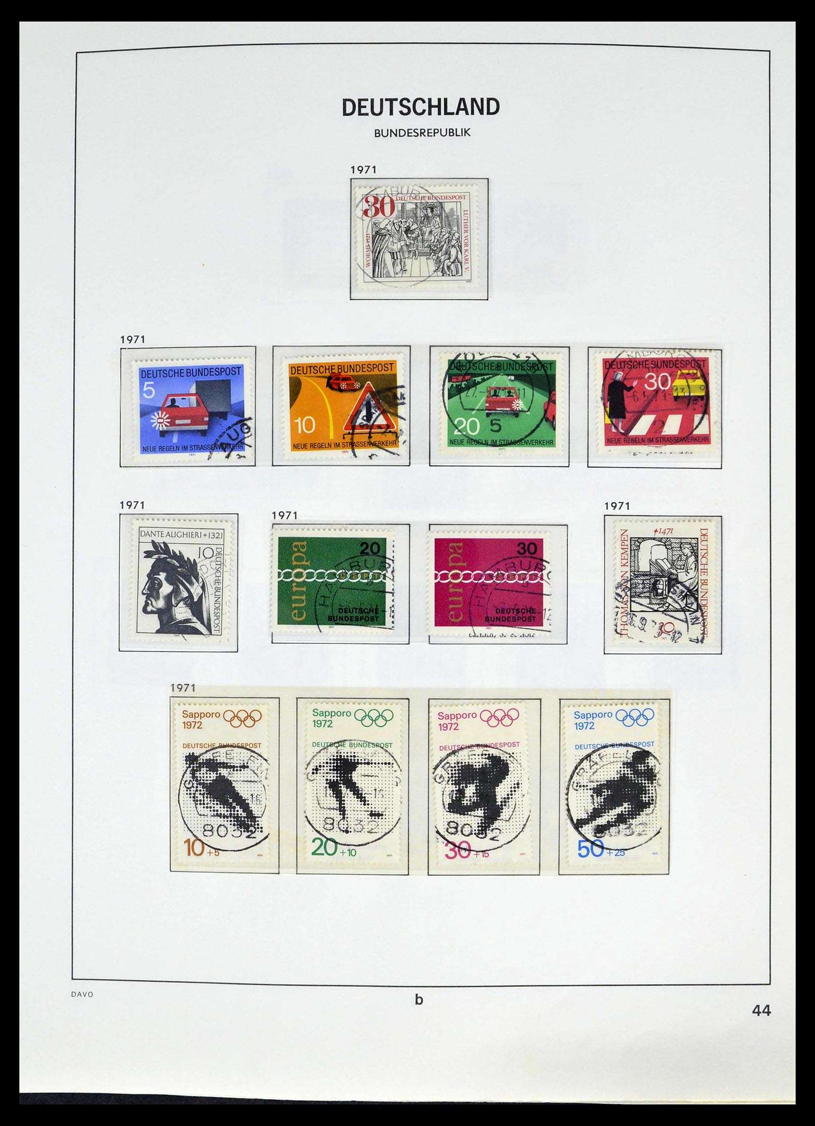 39326 0042 - Stamp collection 39326 Bundespost 1949-2003.