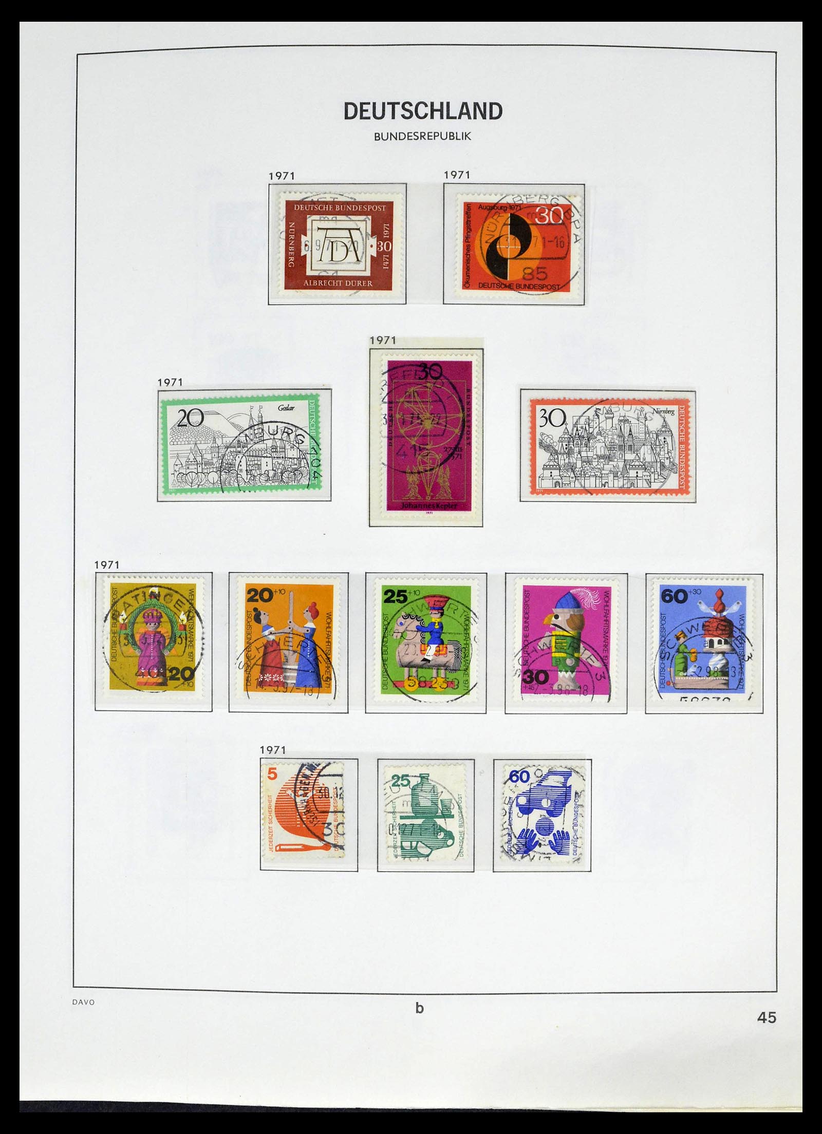 39326 0043 - Postzegelverzameling 39326 Bundespost 1949-2003.