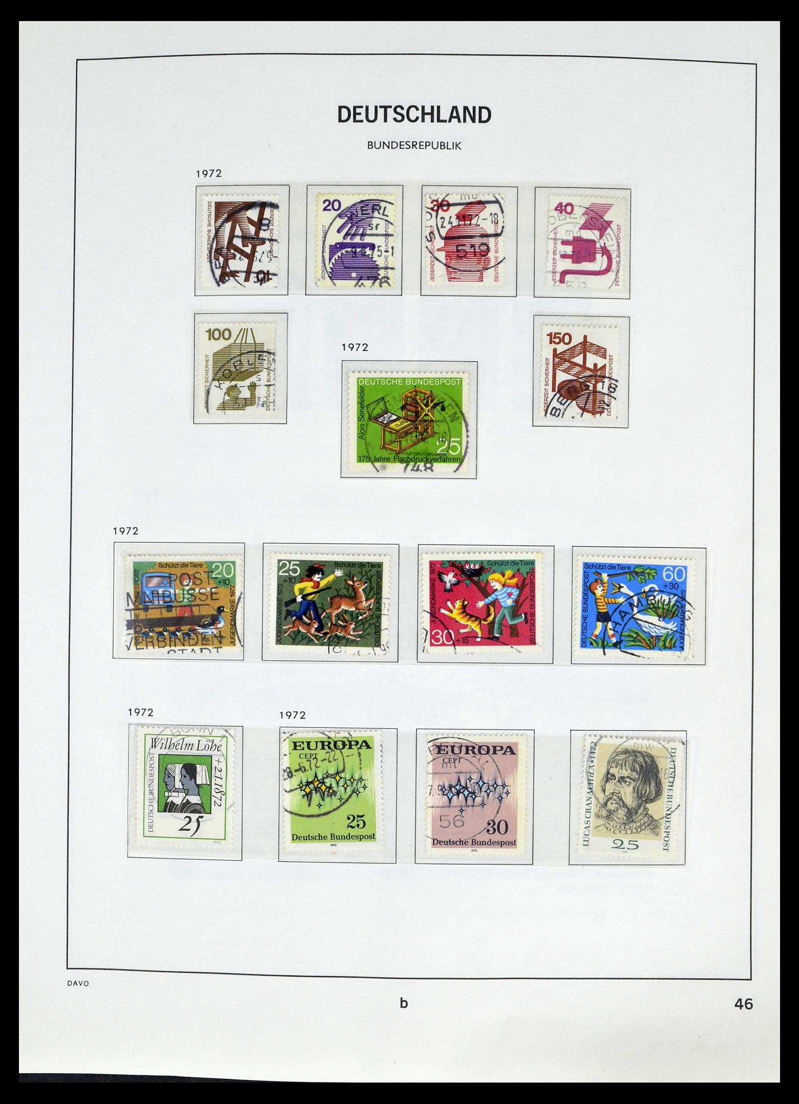 39326 0044 - Stamp collection 39326 Bundespost 1949-2003.