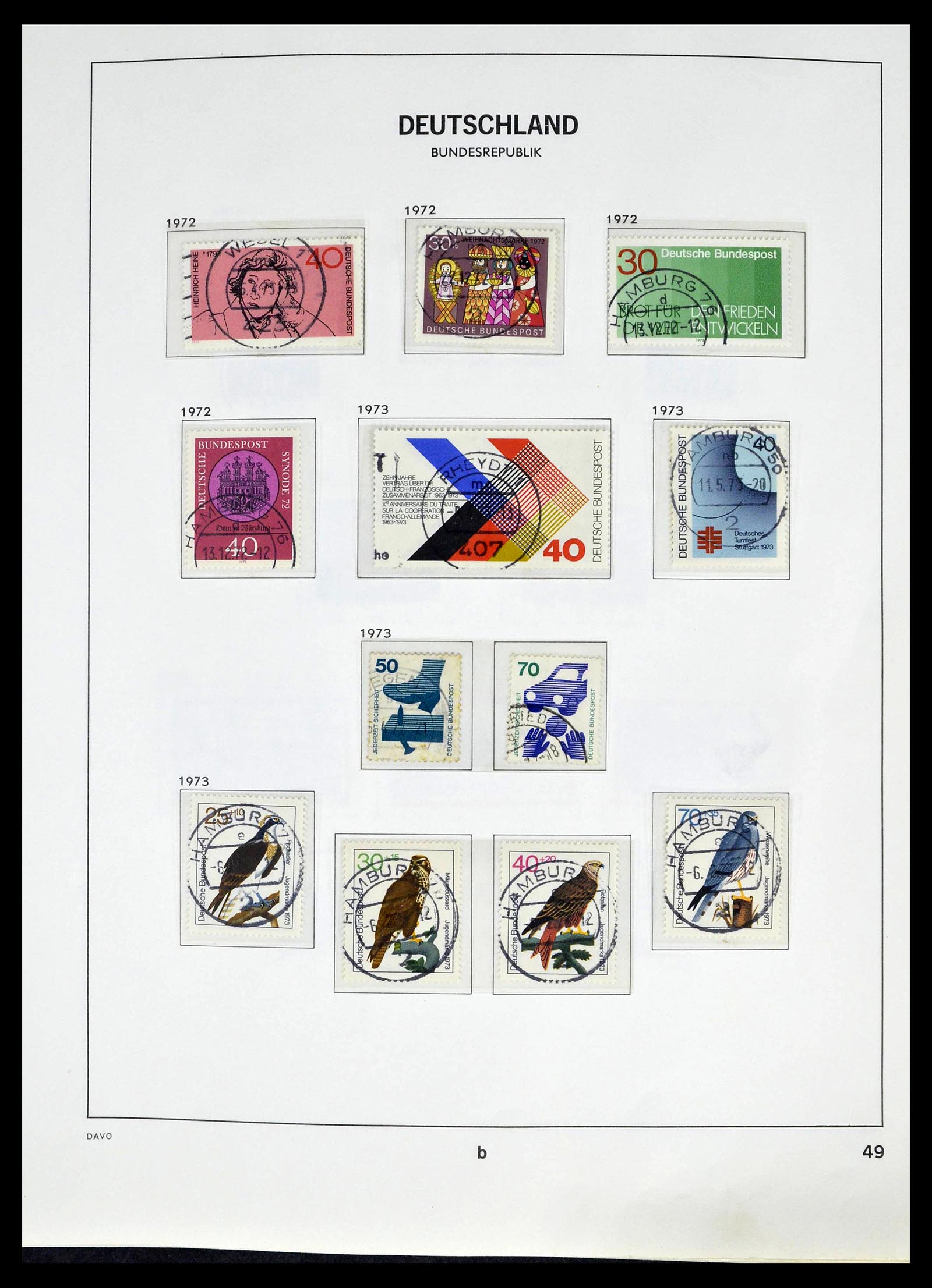 39326 0048 - Postzegelverzameling 39326 Bundespost 1949-2003.