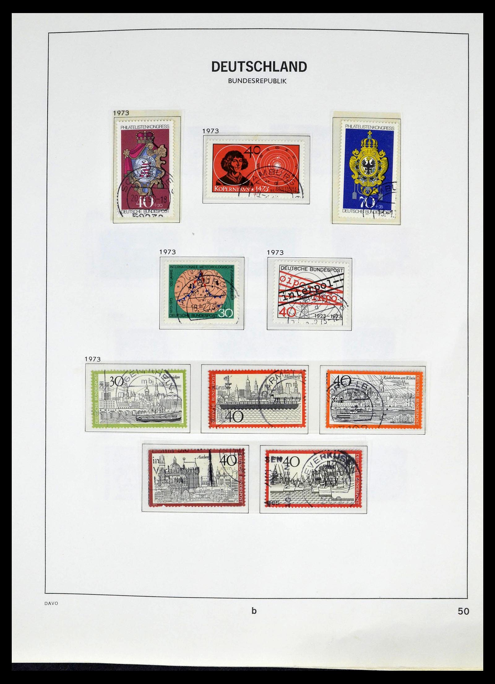 39326 0049 - Stamp collection 39326 Bundespost 1949-2003.