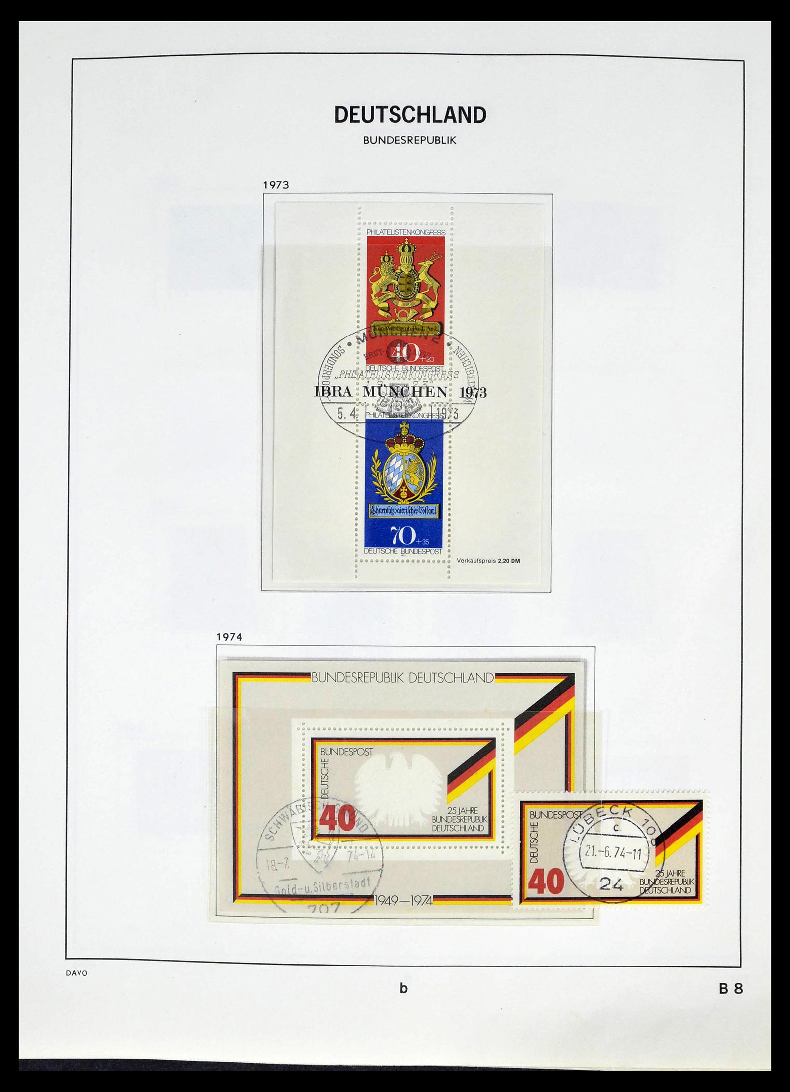 39326 0051 - Postzegelverzameling 39326 Bundespost 1949-2003.