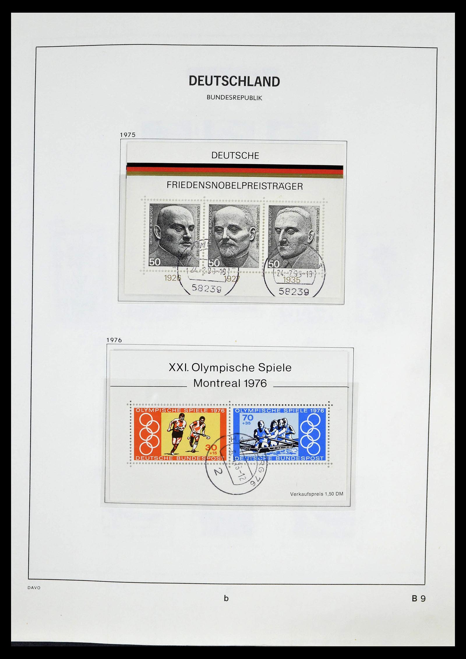 39326 0059 - Stamp collection 39326 Bundespost 1949-2003.