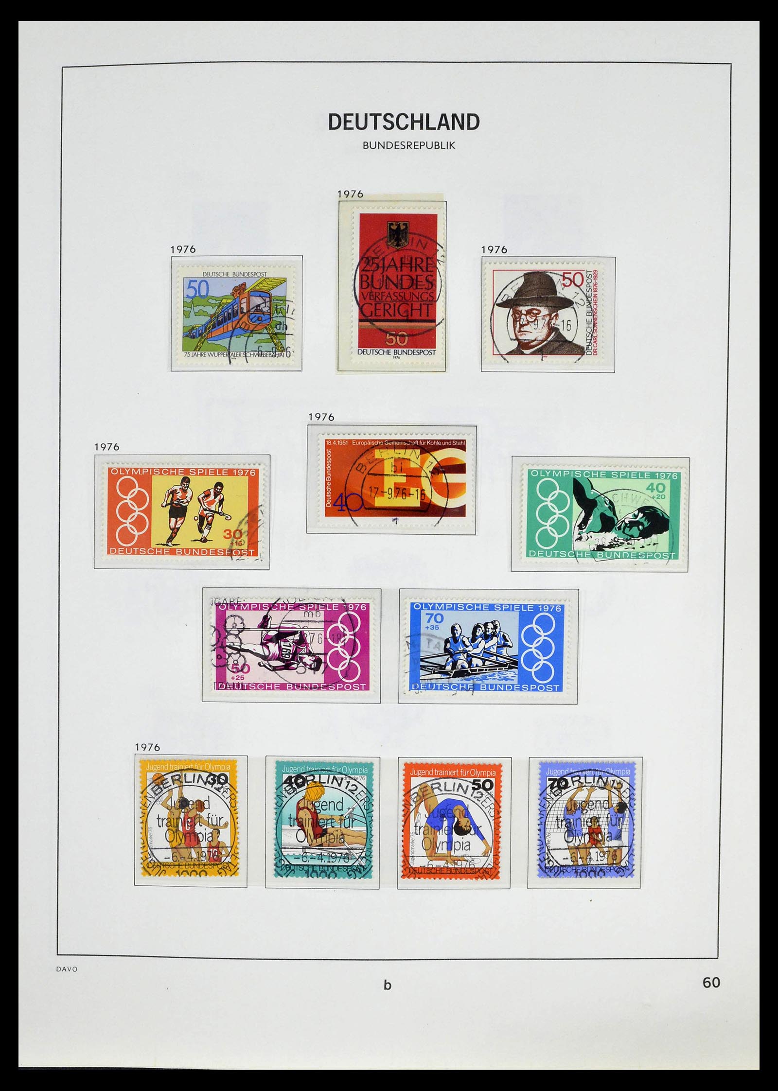 39326 0061 - Stamp collection 39326 Bundespost 1949-2003.