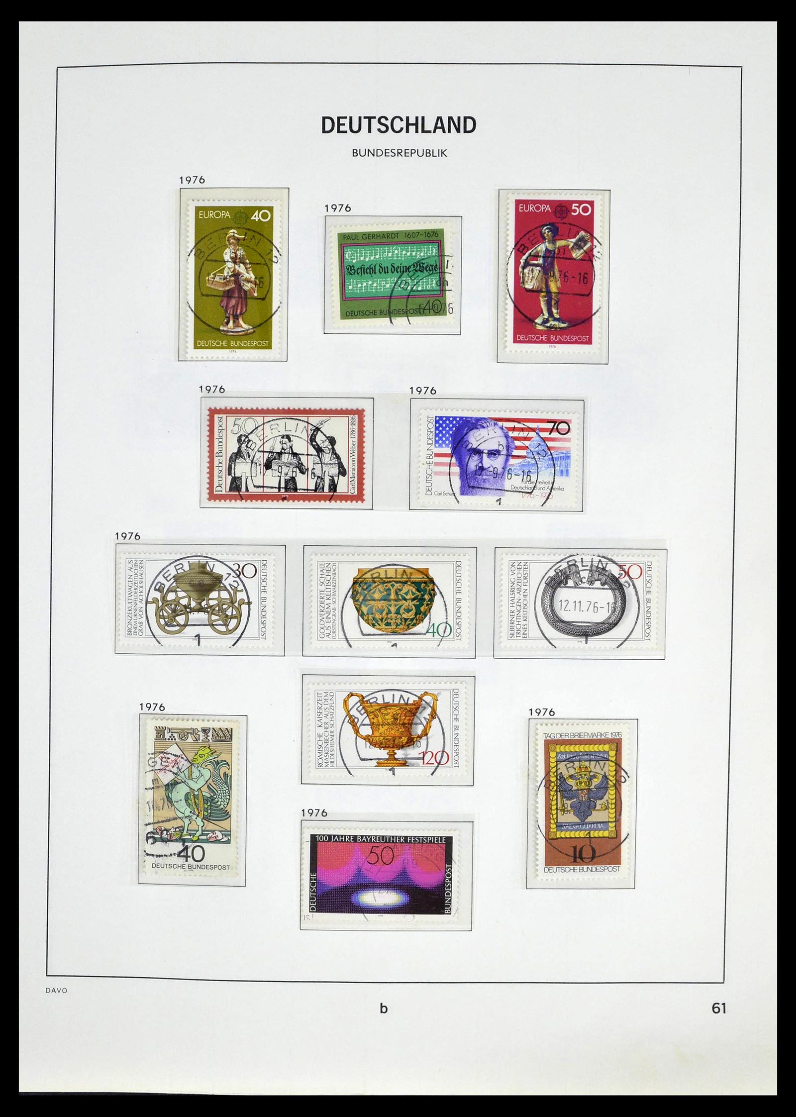 39326 0062 - Postzegelverzameling 39326 Bundespost 1949-2003.
