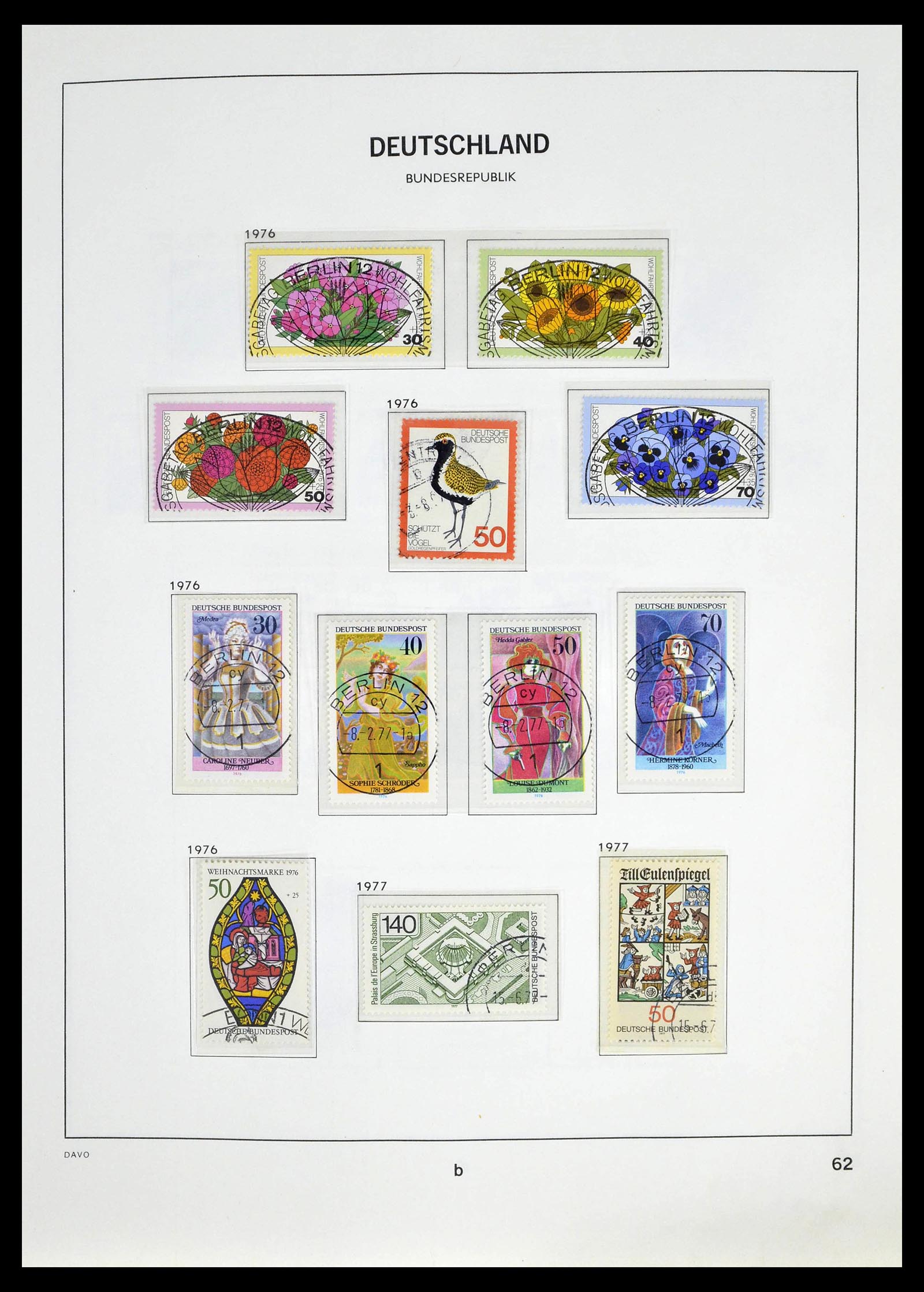 39326 0063 - Postzegelverzameling 39326 Bundespost 1949-2003.