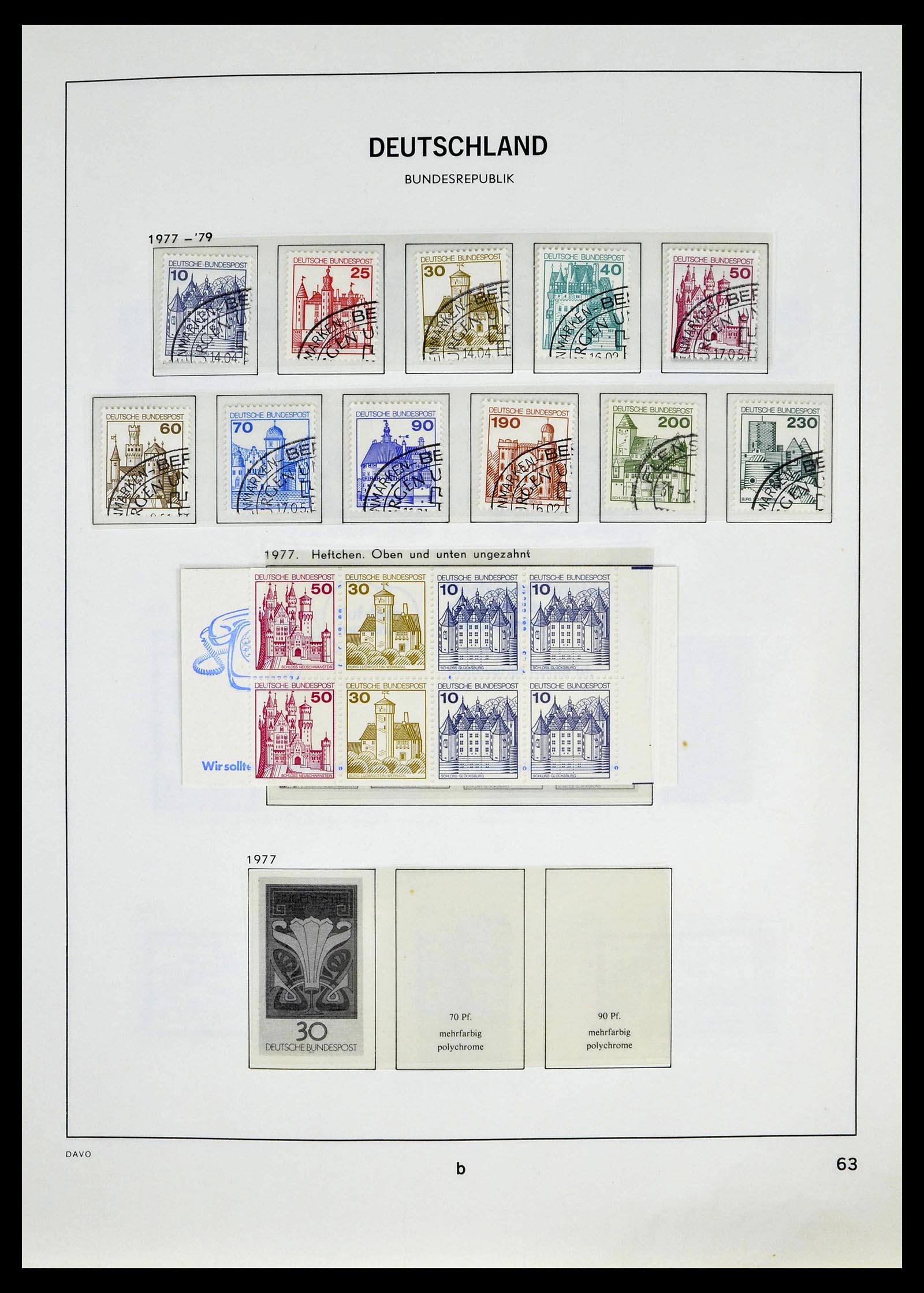 39326 0064 - Stamp collection 39326 Bundespost 1949-2003.