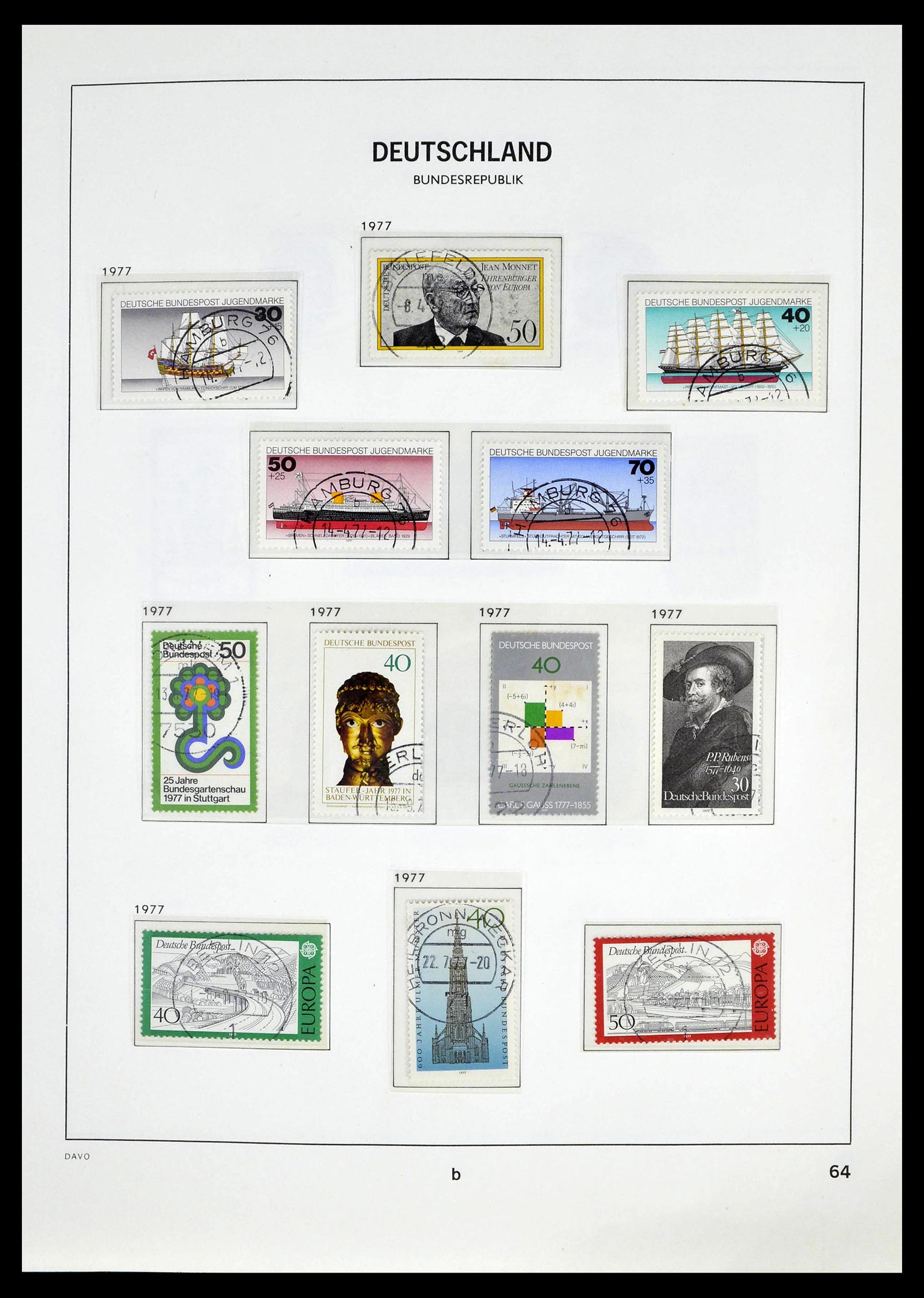 39326 0065 - Postzegelverzameling 39326 Bundespost 1949-2003.