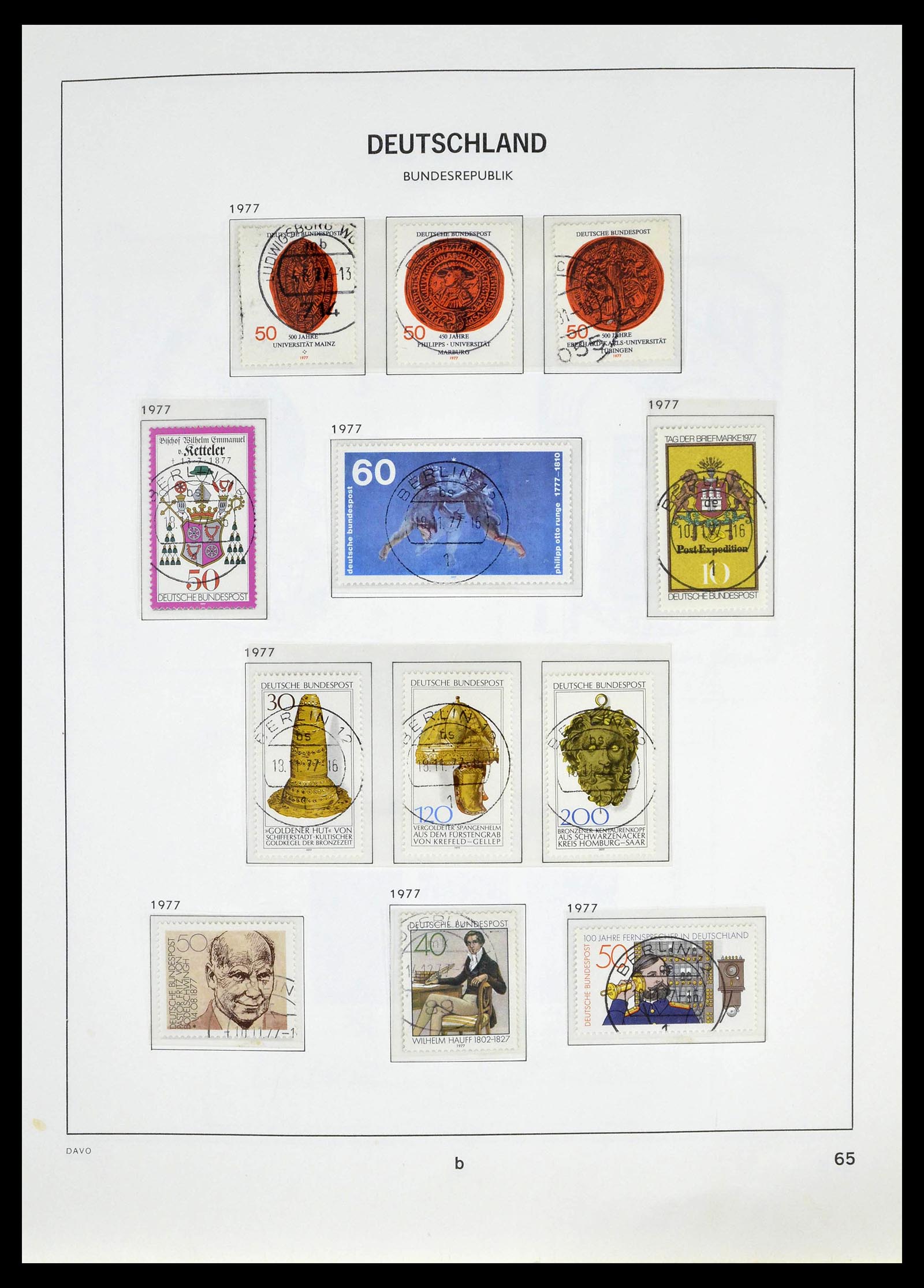 39326 0066 - Postzegelverzameling 39326 Bundespost 1949-2003.