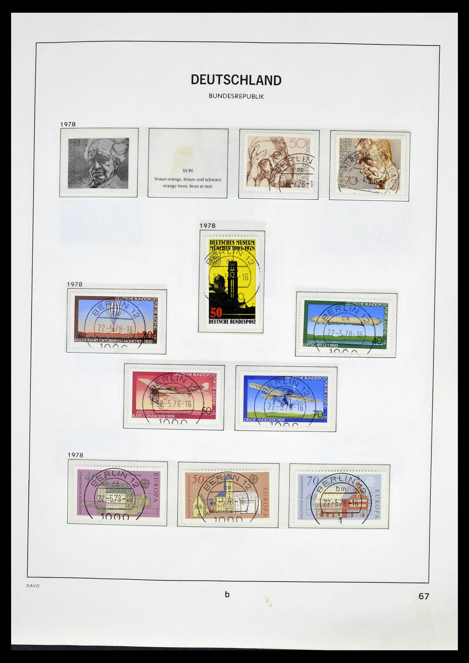 39326 0070 - Stamp collection 39326 Bundespost 1949-2003.
