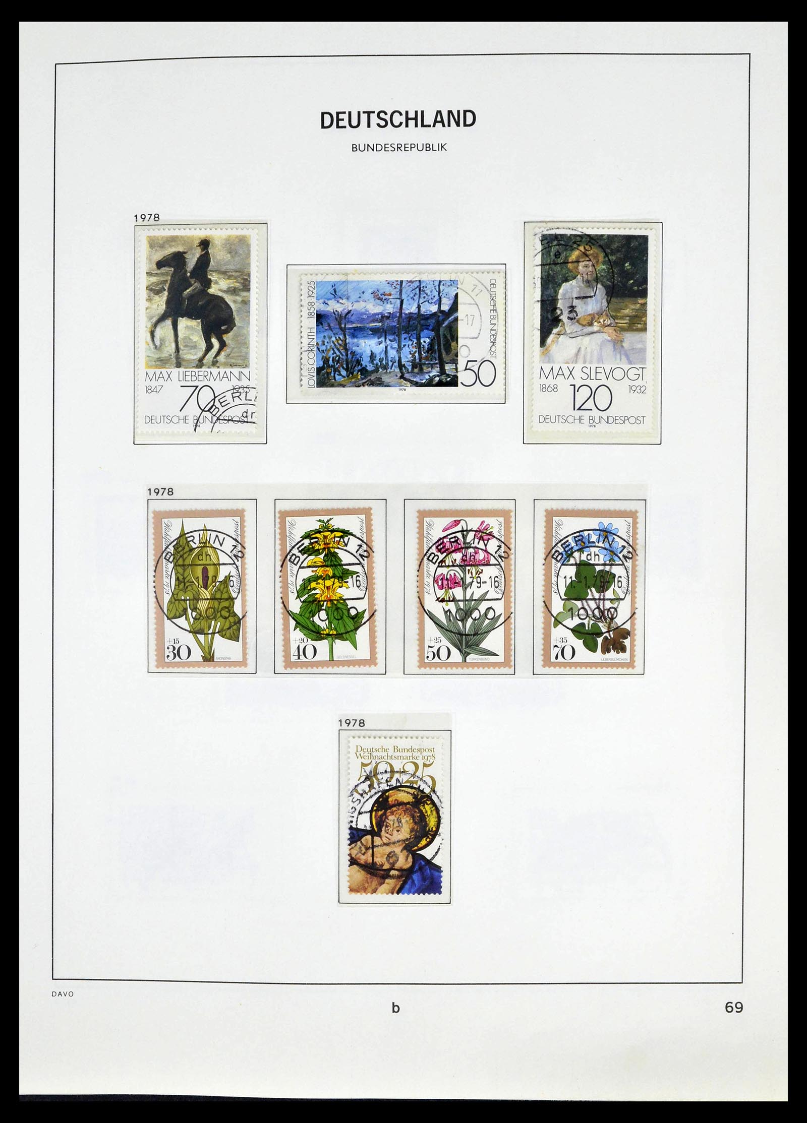 39326 0072 - Stamp collection 39326 Bundespost 1949-2003.