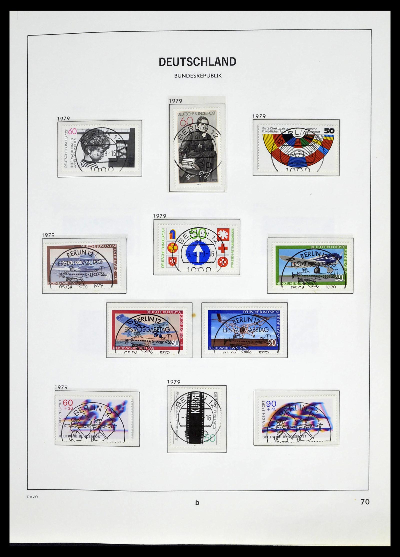 39326 0073 - Postzegelverzameling 39326 Bundespost 1949-2003.