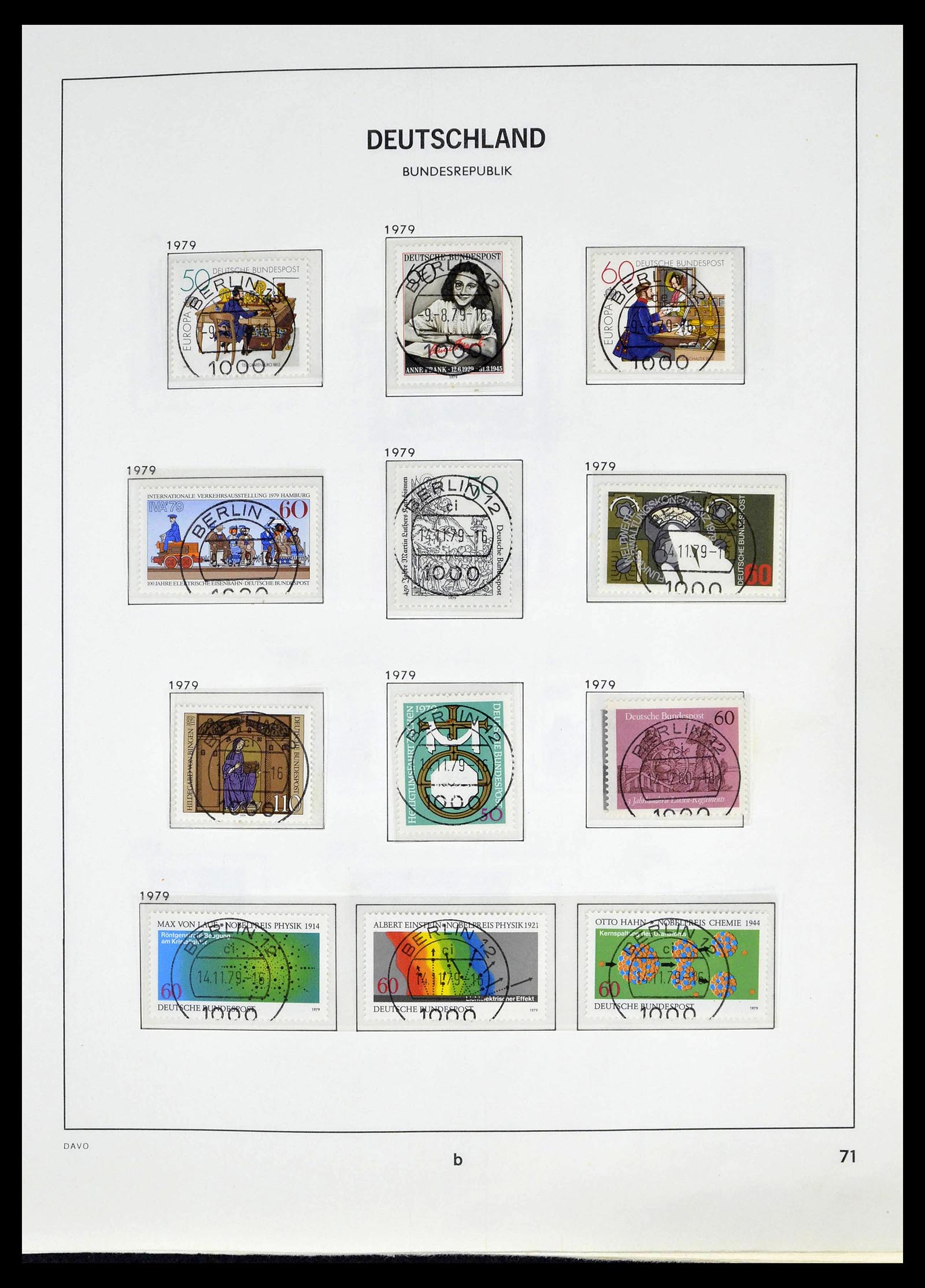 39326 0074 - Postzegelverzameling 39326 Bundespost 1949-2003.