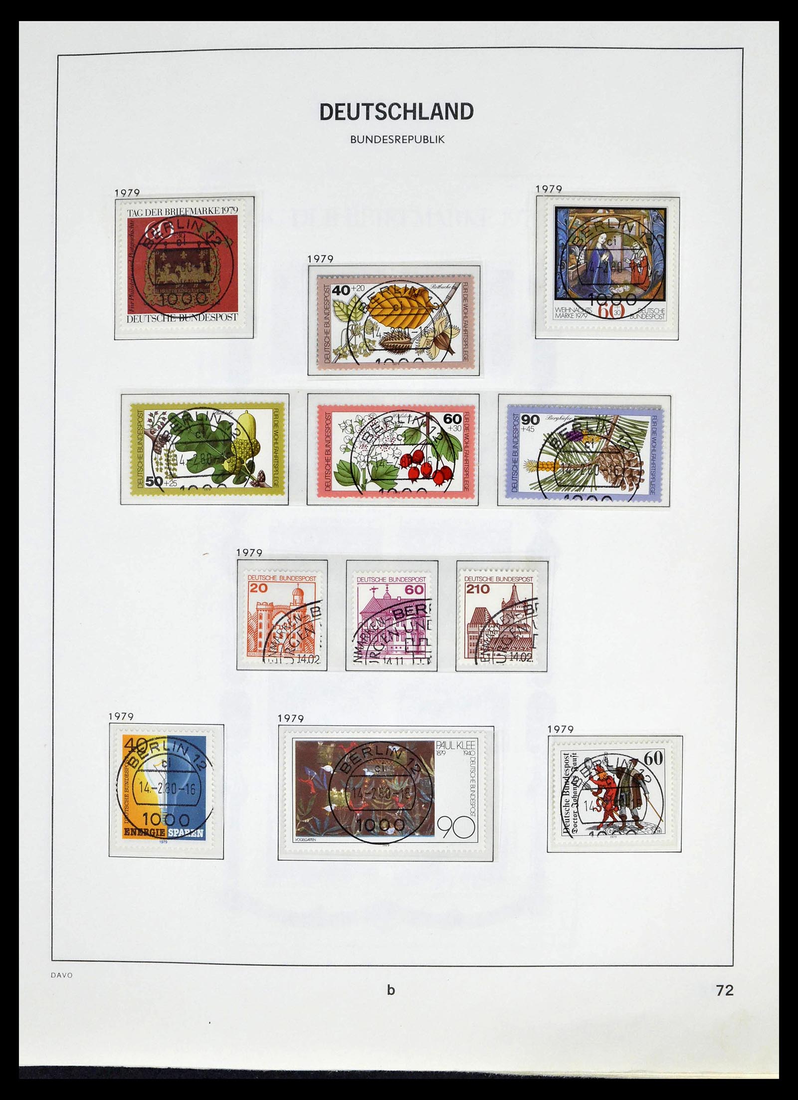 39326 0075 - Postzegelverzameling 39326 Bundespost 1949-2003.