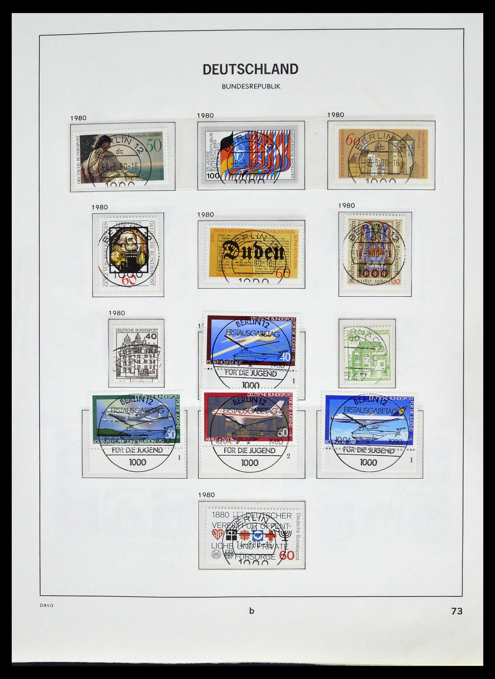 39326 0078 - Postzegelverzameling 39326 Bundespost 1949-2003.