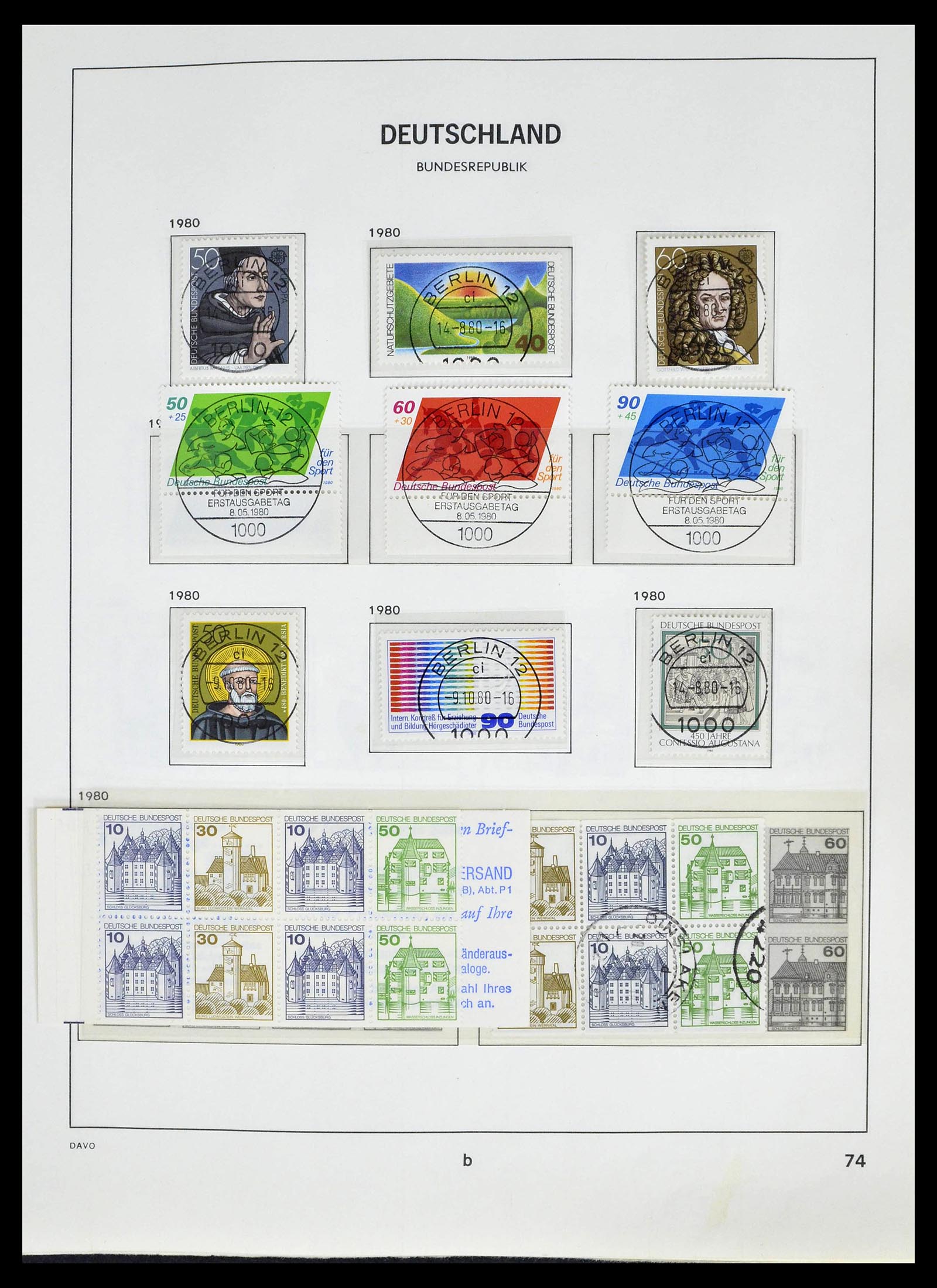 39326 0079 - Postzegelverzameling 39326 Bundespost 1949-2003.