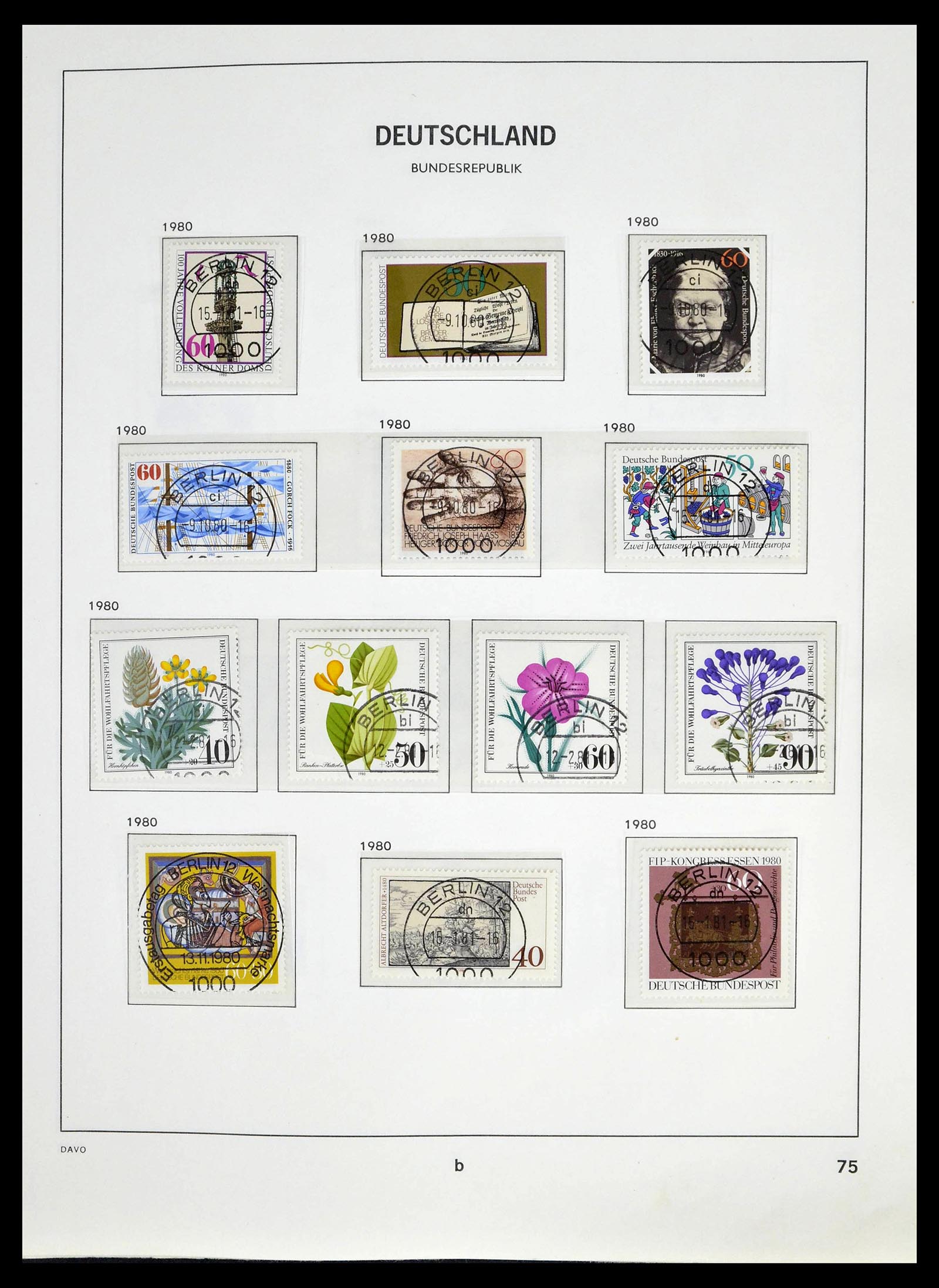 39326 0081 - Postzegelverzameling 39326 Bundespost 1949-2003.