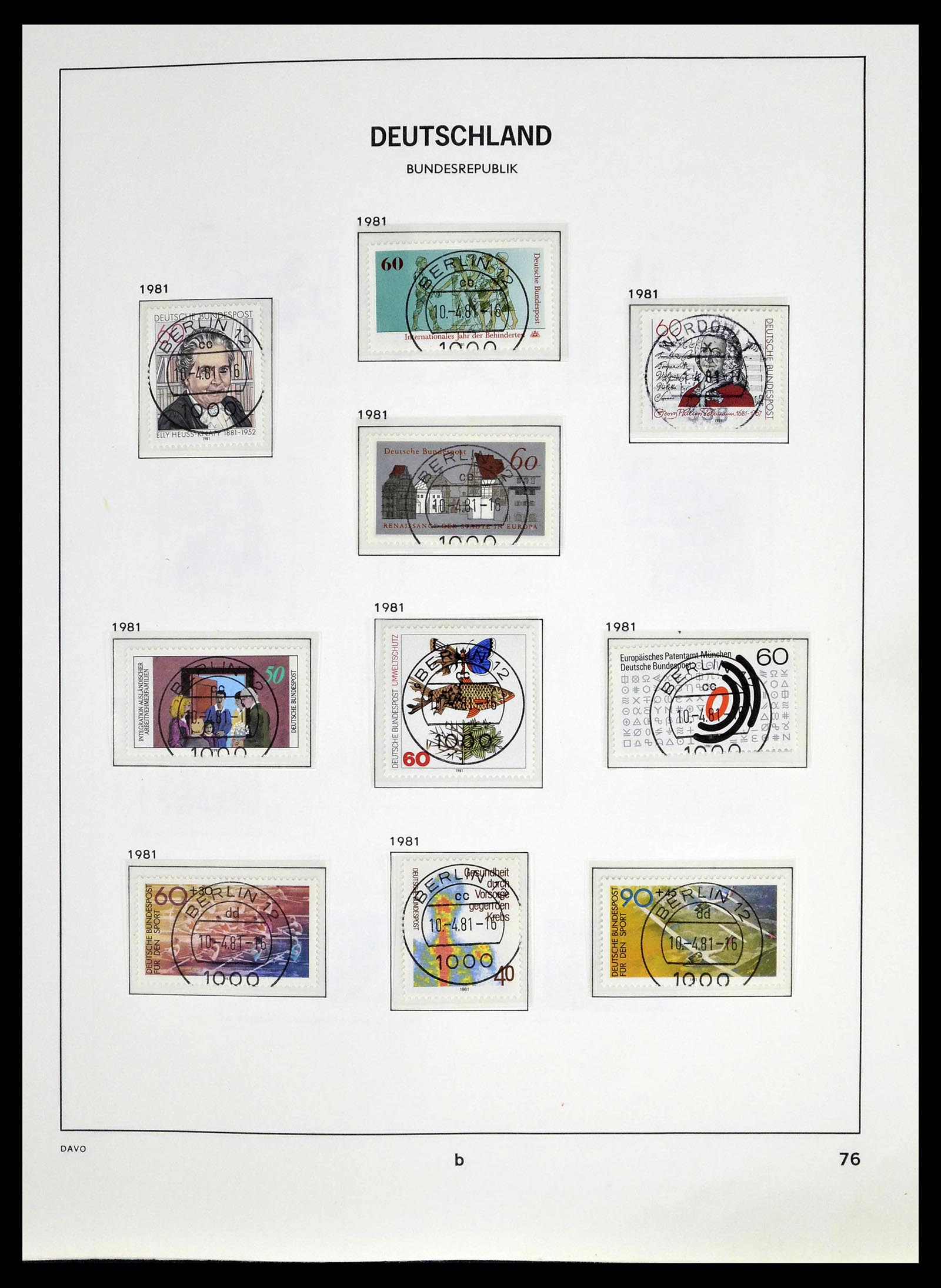39326 0082 - Stamp collection 39326 Bundespost 1949-2003.