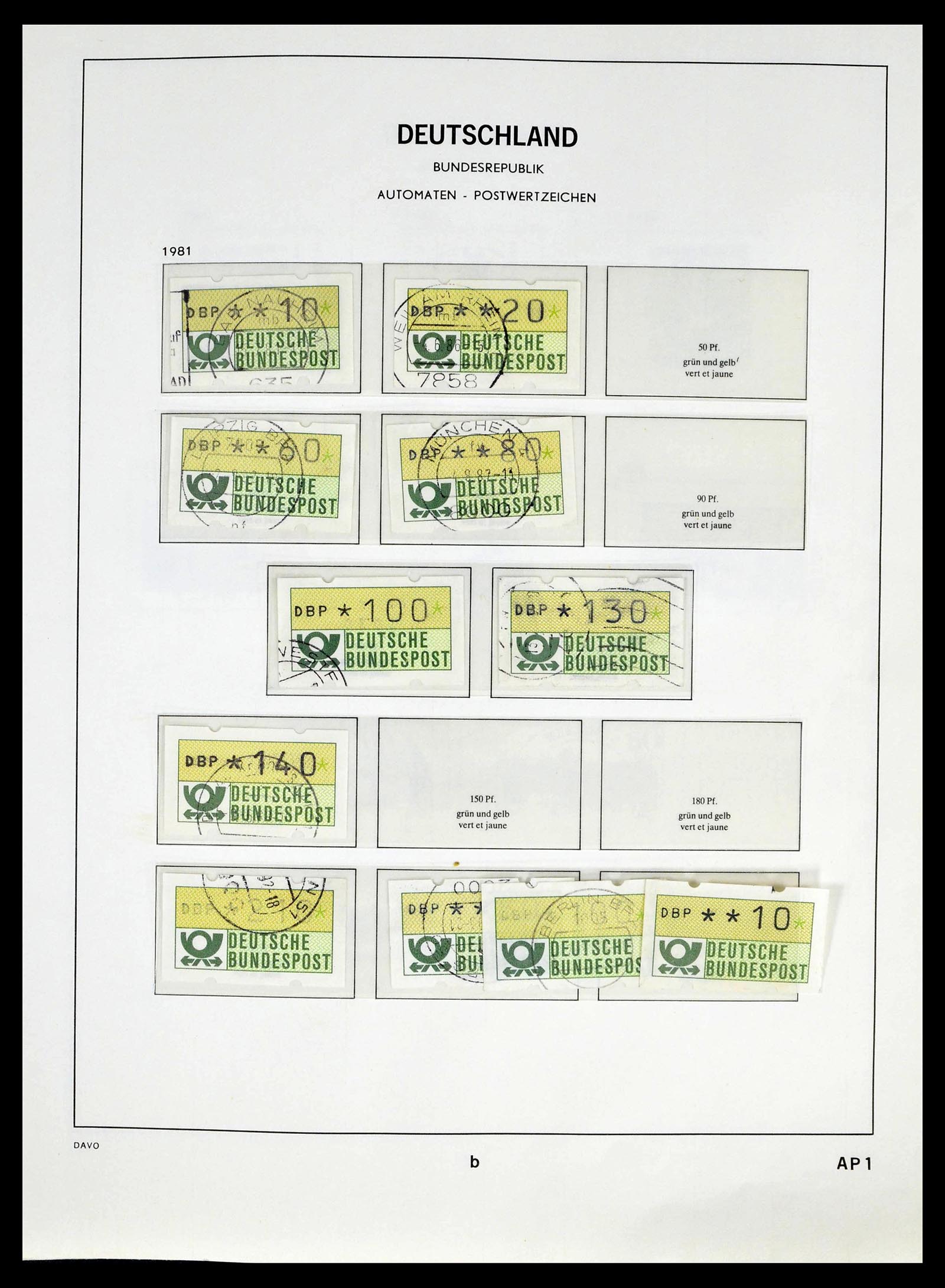 39326 0086 - Stamp collection 39326 Bundespost 1949-2003.