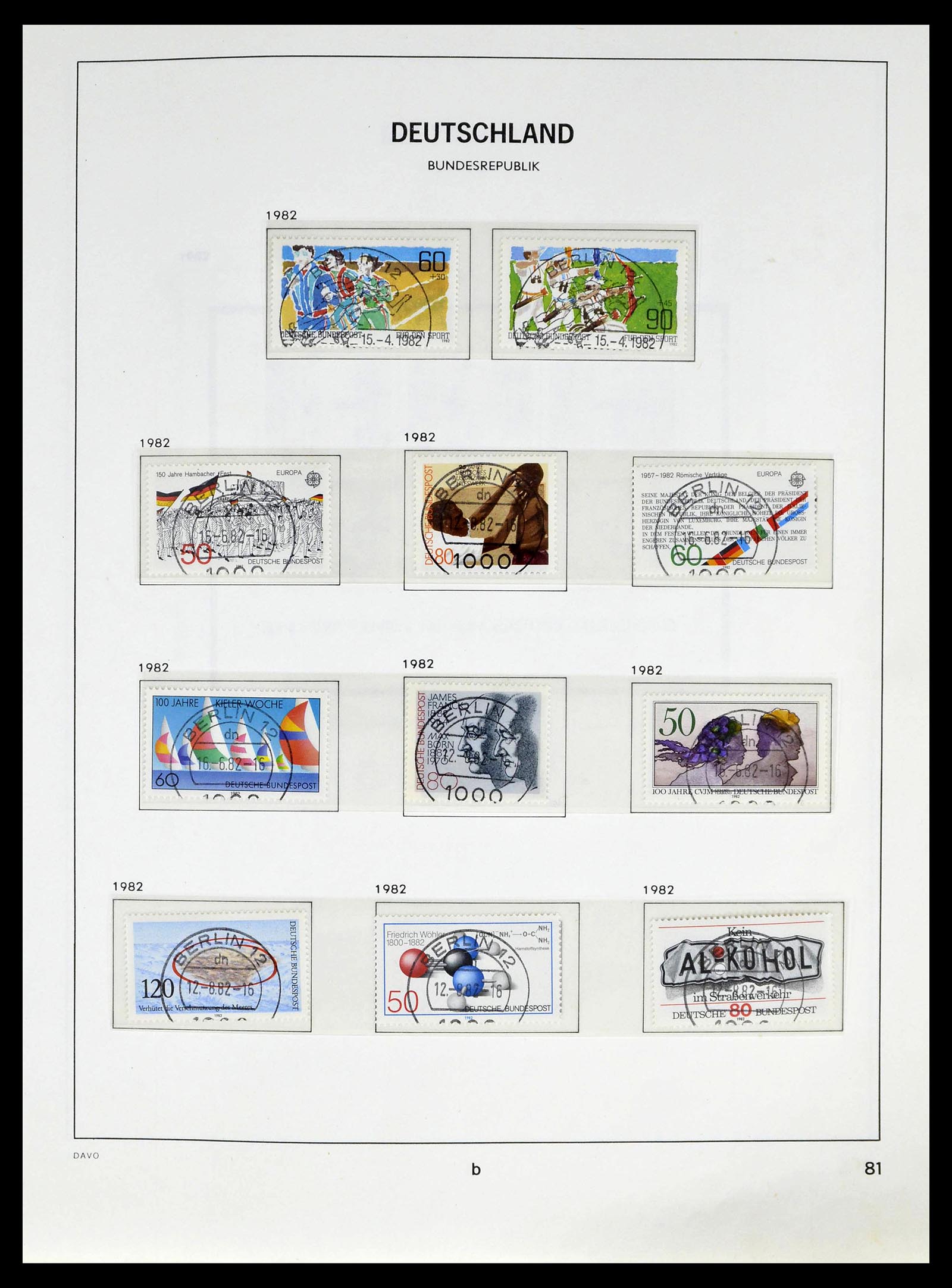 39326 0088 - Stamp collection 39326 Bundespost 1949-2003.