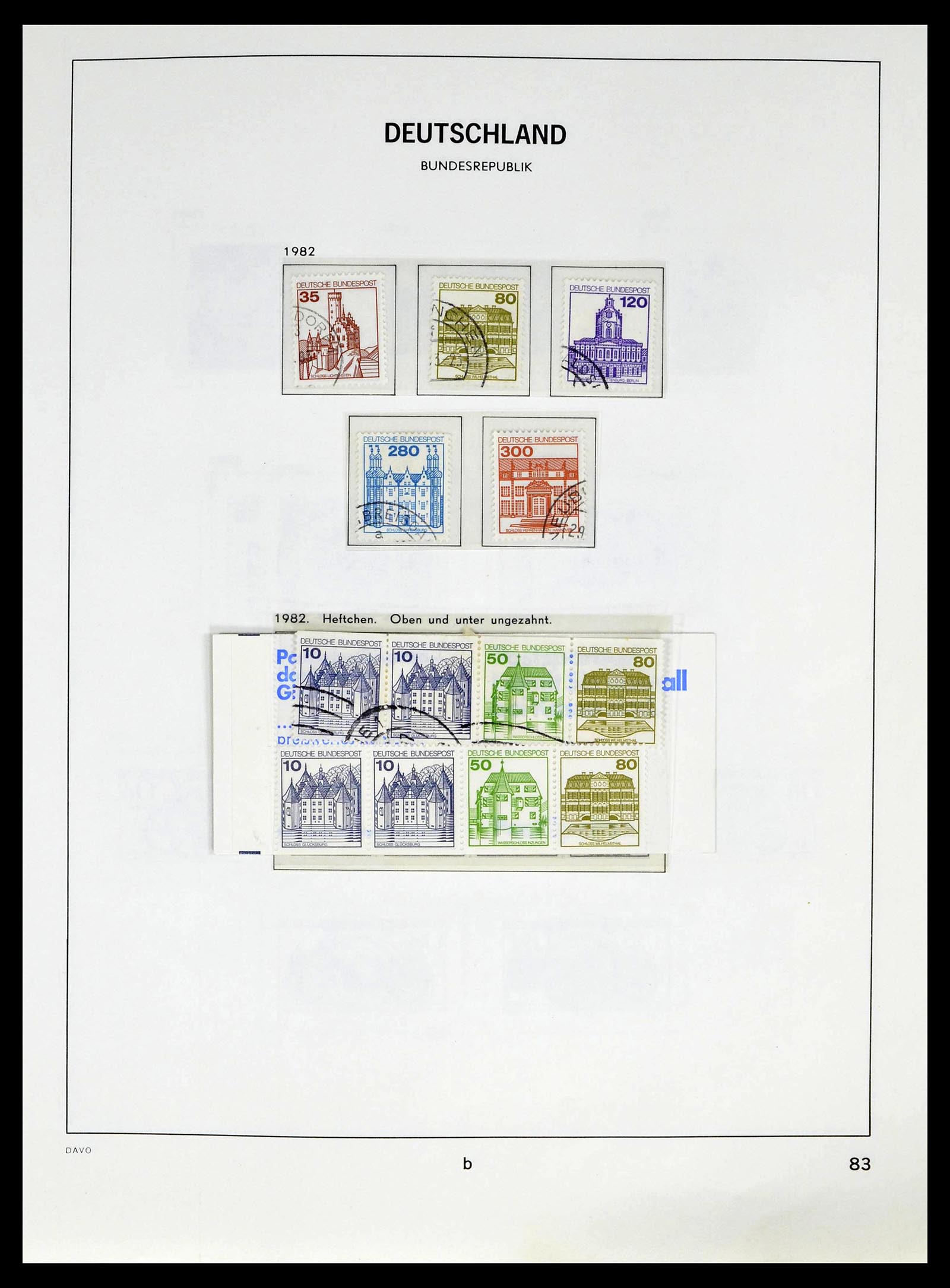 39326 0091 - Stamp collection 39326 Bundespost 1949-2003.