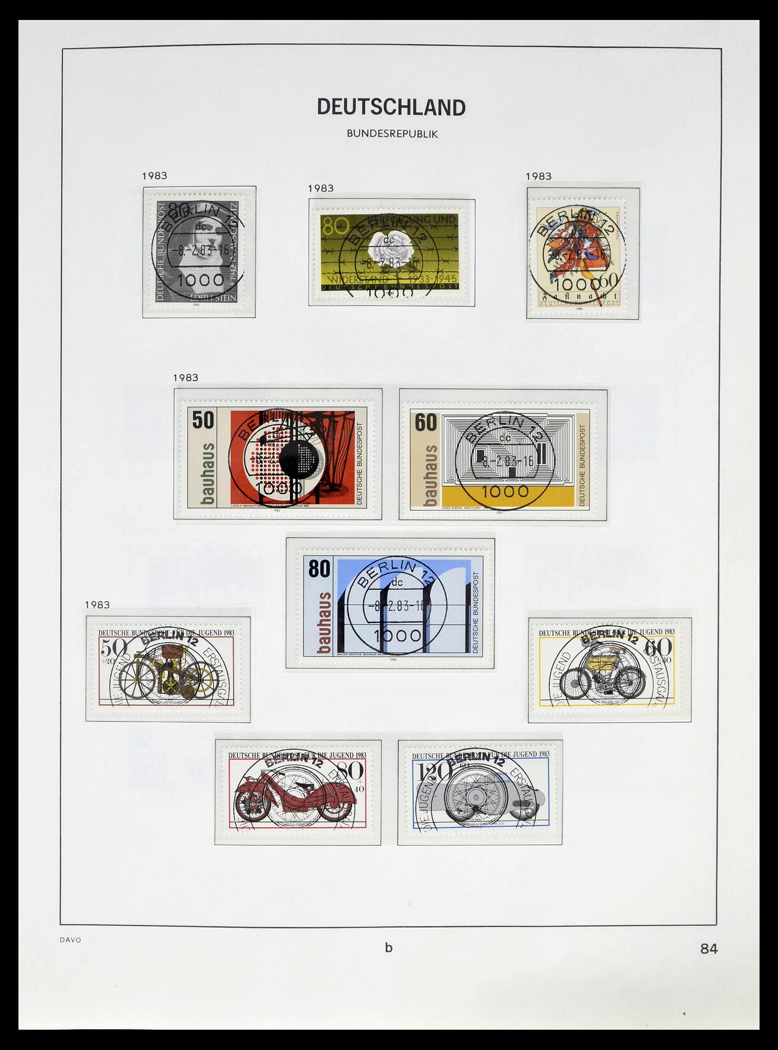 39326 0092 - Stamp collection 39326 Bundespost 1949-2003.