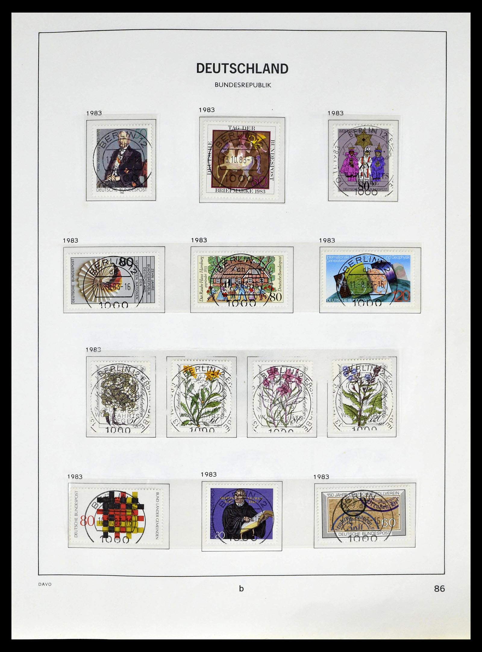 39326 0094 - Postzegelverzameling 39326 Bundespost 1949-2003.