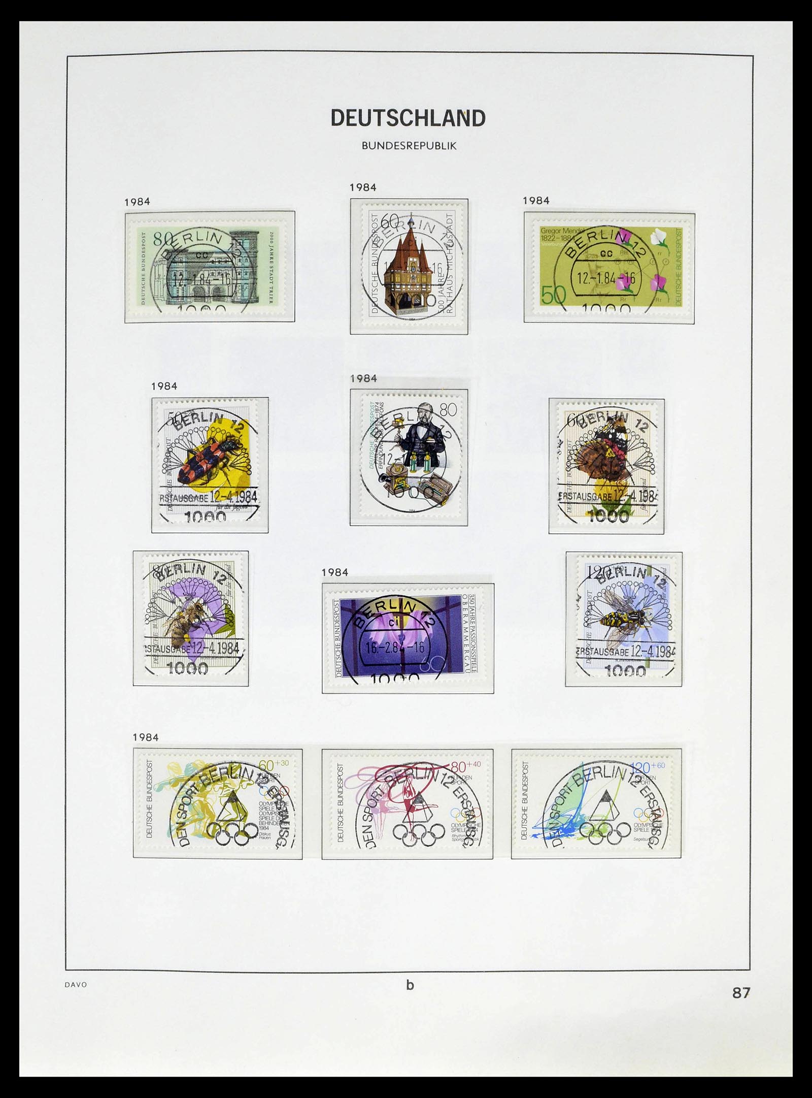 39326 0095 - Postzegelverzameling 39326 Bundespost 1949-2003.