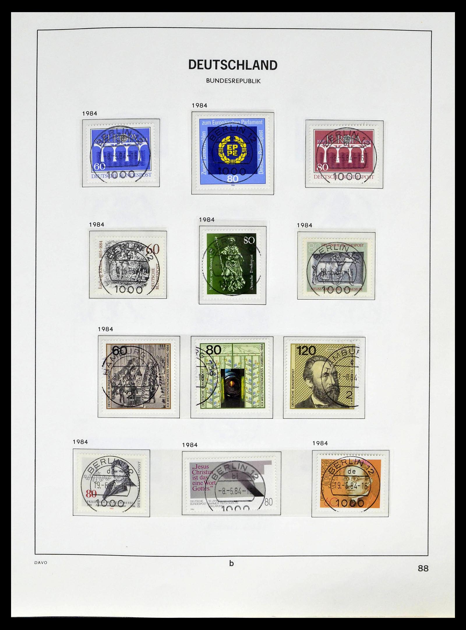39326 0097 - Stamp collection 39326 Bundespost 1949-2003.