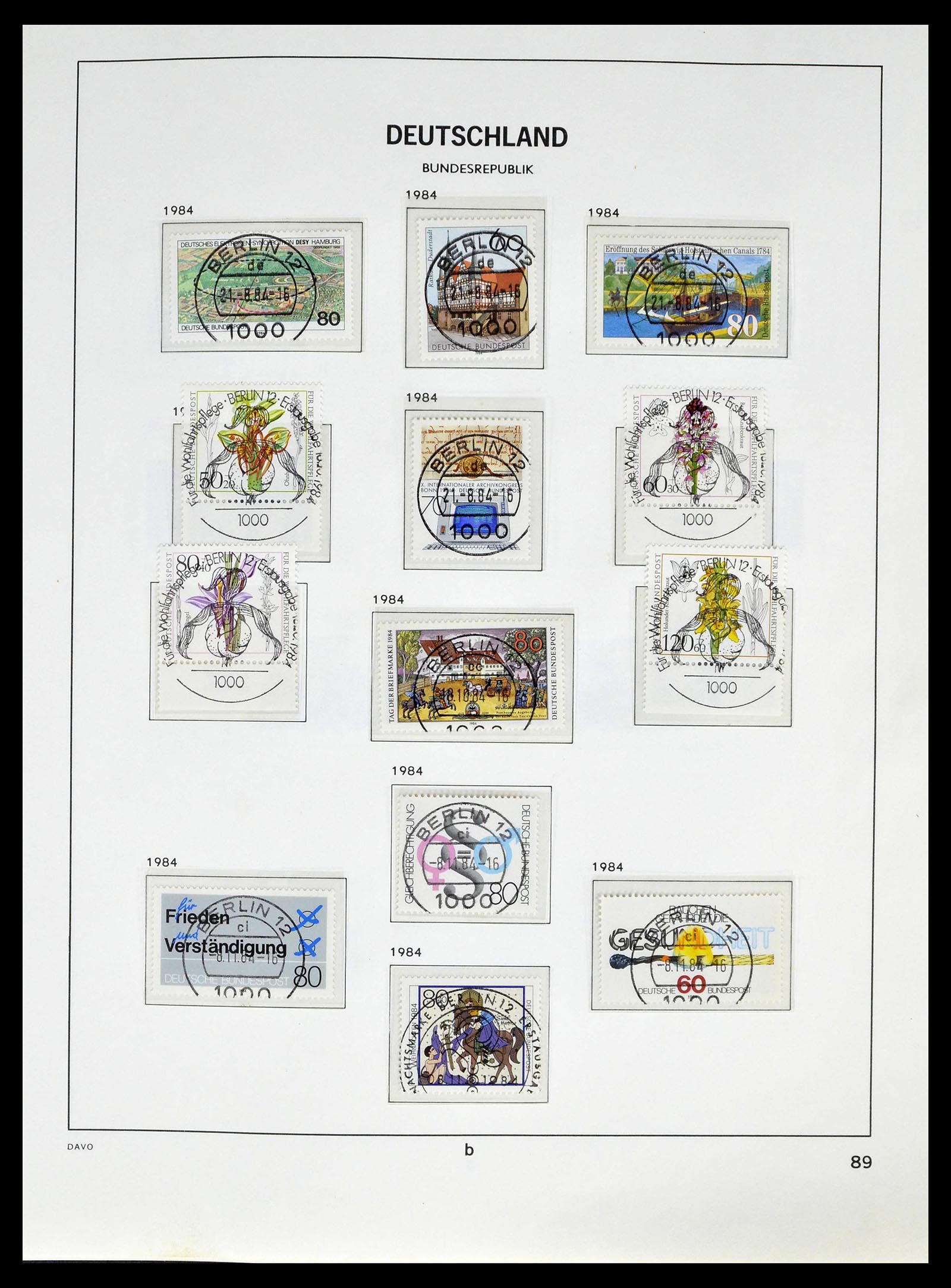 39326 0098 - Postzegelverzameling 39326 Bundespost 1949-2003.
