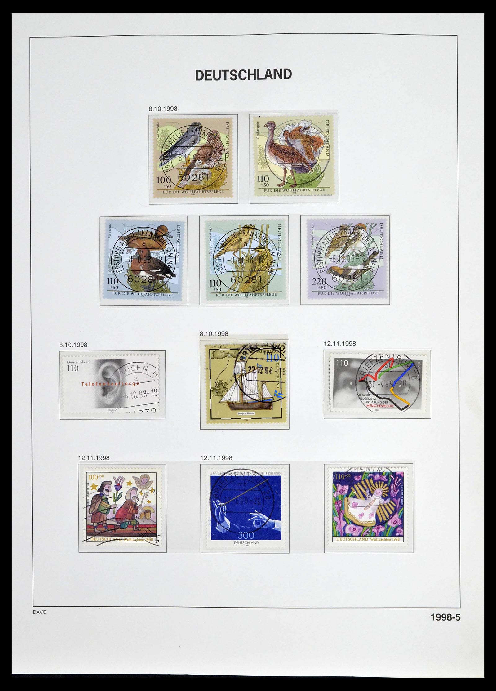 39326 0185 - Postzegelverzameling 39326 Bundespost 1949-2003.