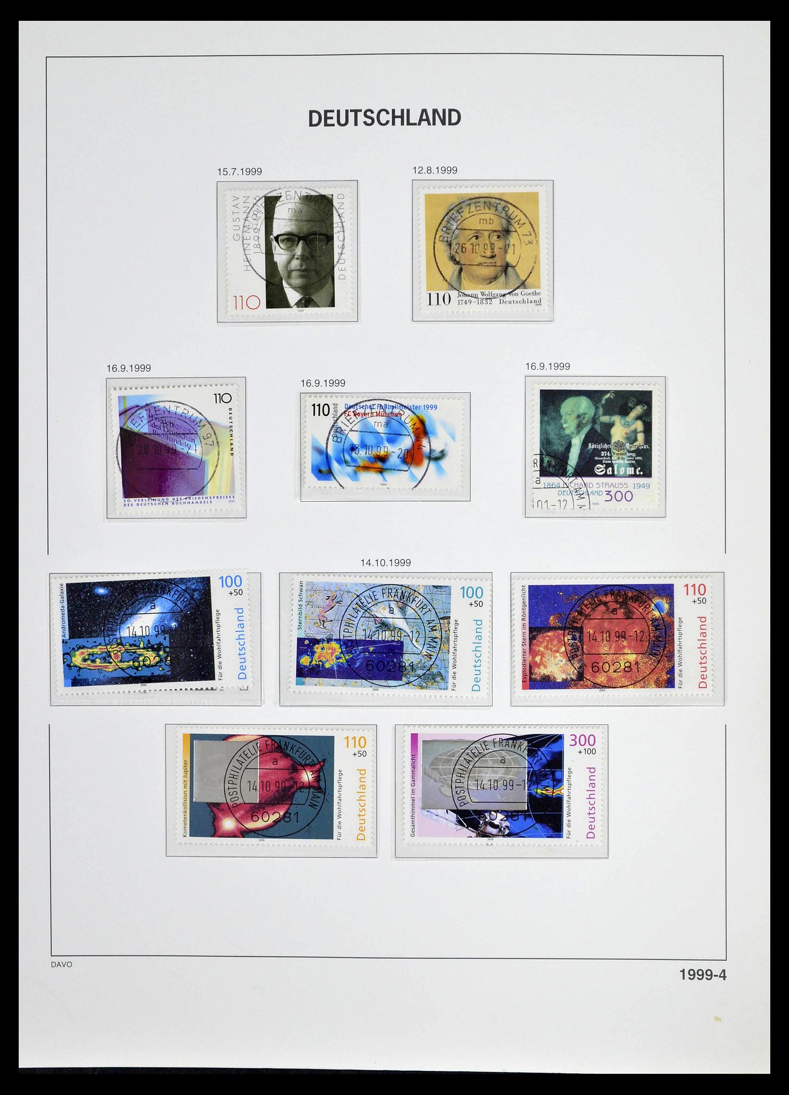 39326 0191 - Stamp collection 39326 Bundespost 1949-2003.