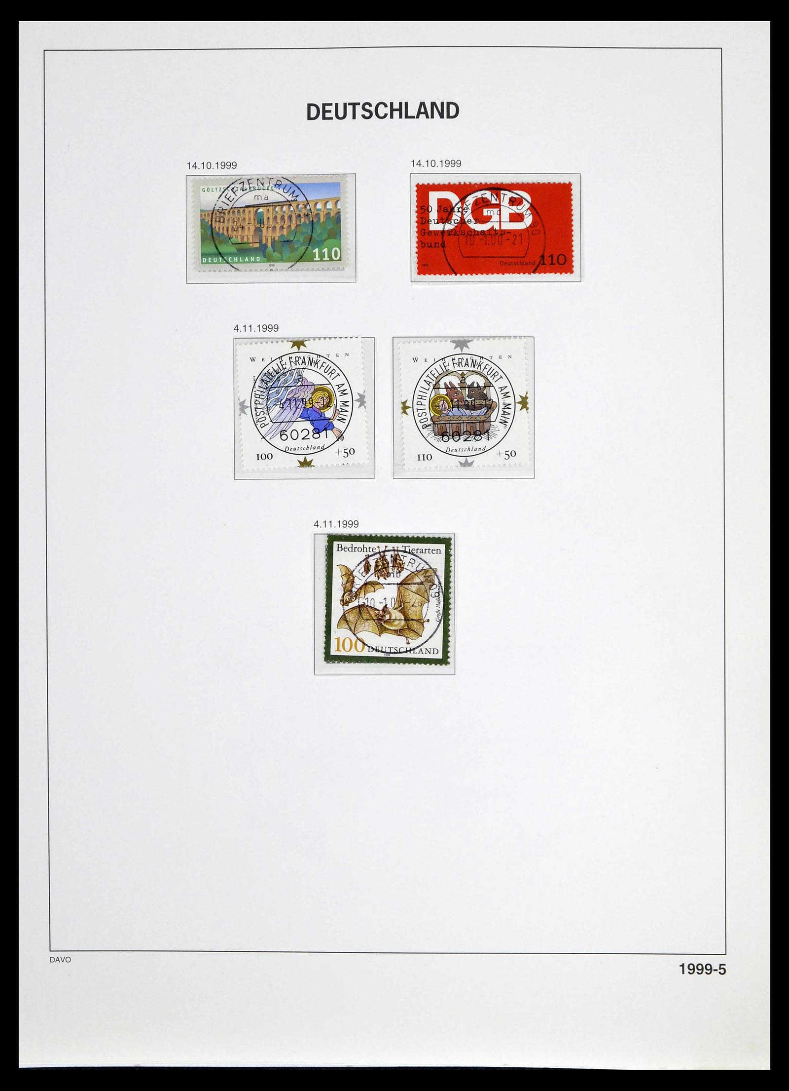 39326 0192 - Postzegelverzameling 39326 Bundespost 1949-2003.