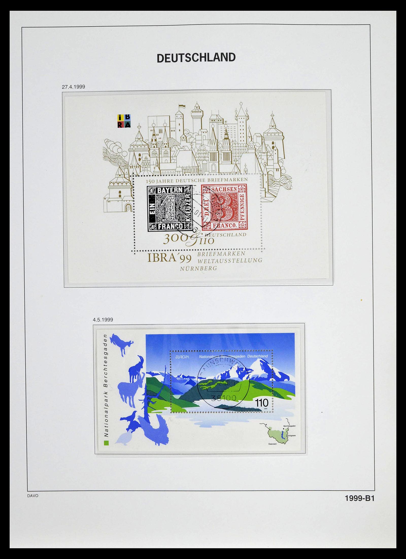 39326 0193 - Postzegelverzameling 39326 Bundespost 1949-2003.
