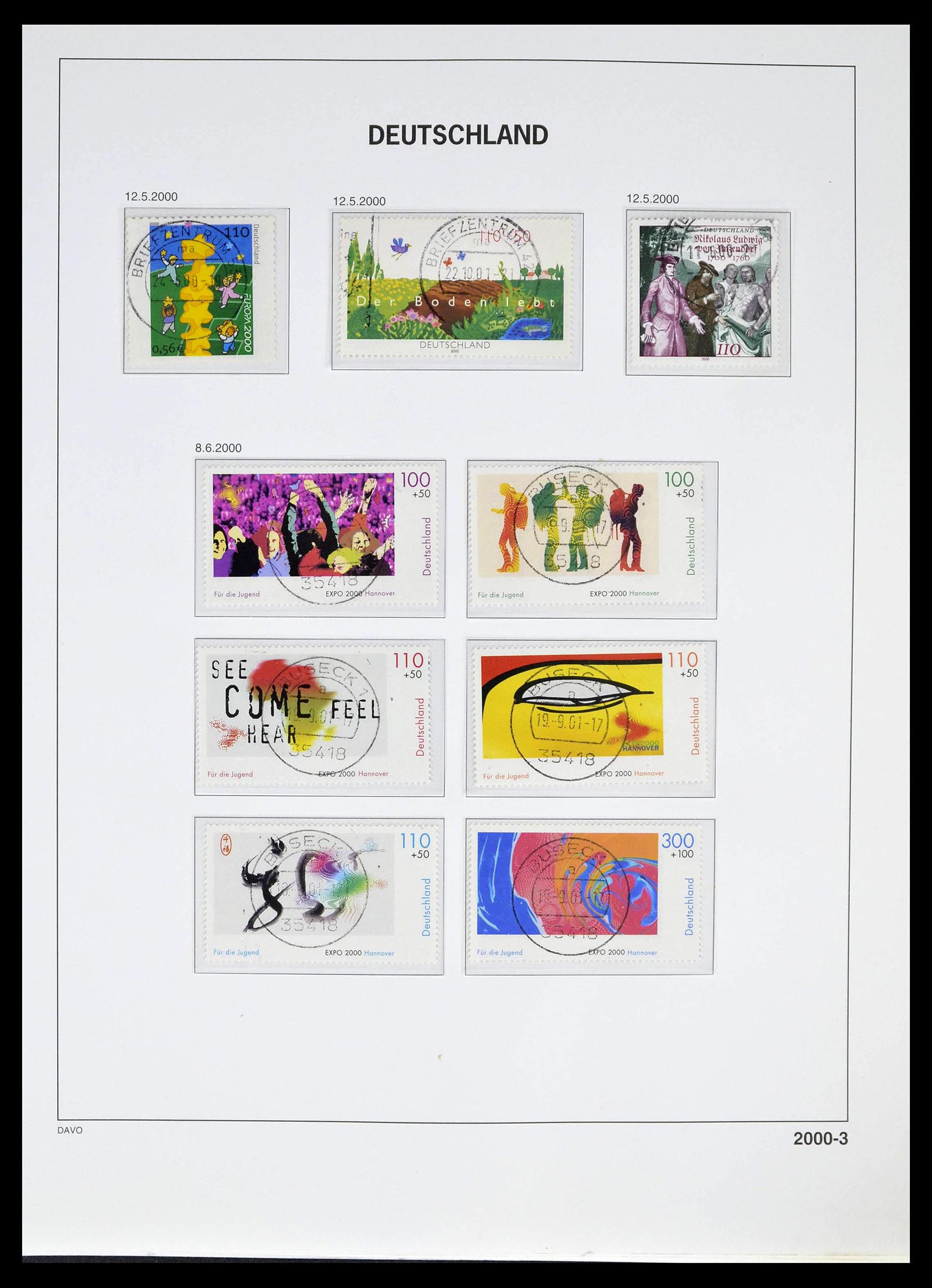 39326 0198 - Postzegelverzameling 39326 Bundespost 1949-2003.