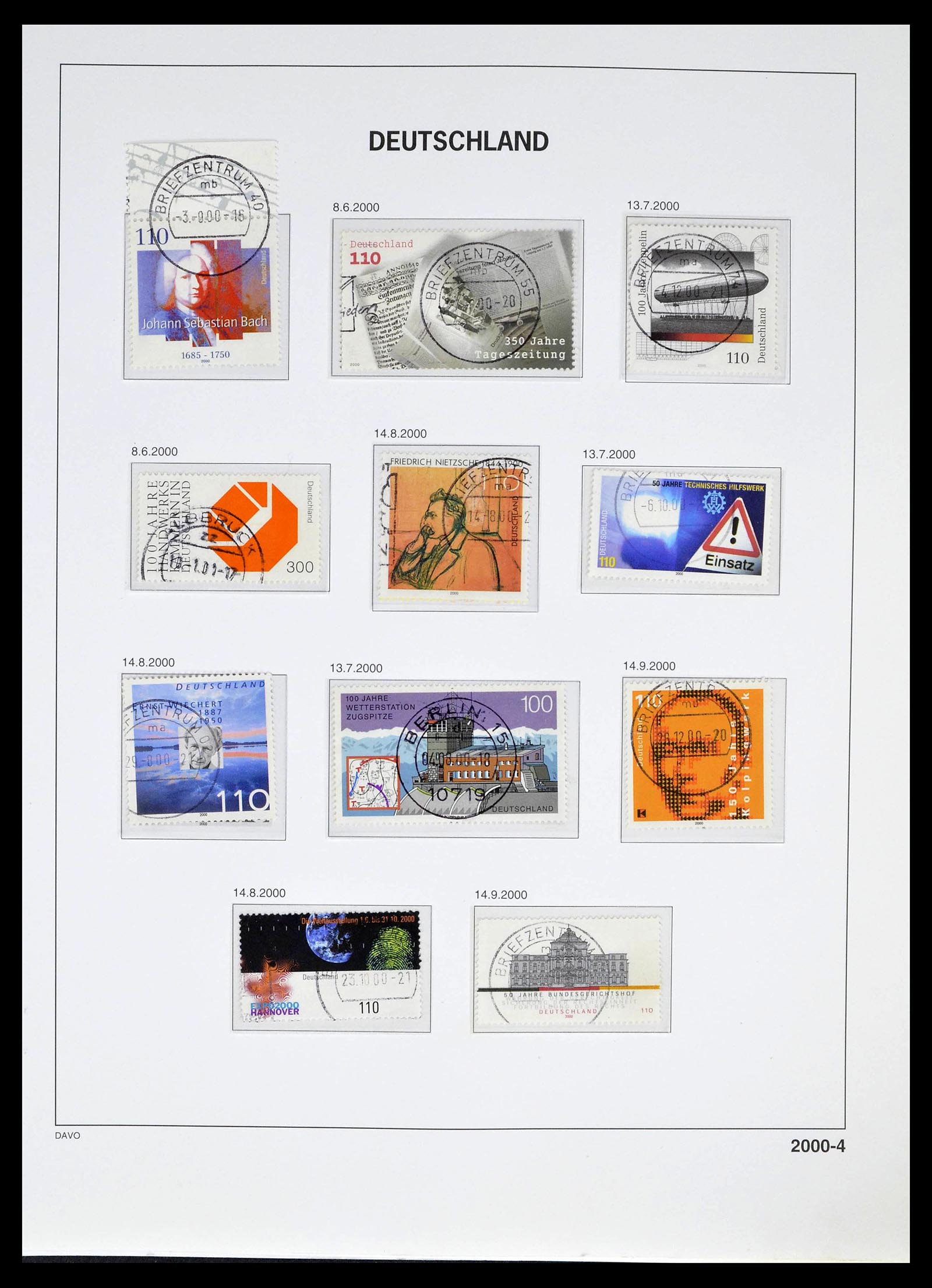 39326 0199 - Postzegelverzameling 39326 Bundespost 1949-2003.
