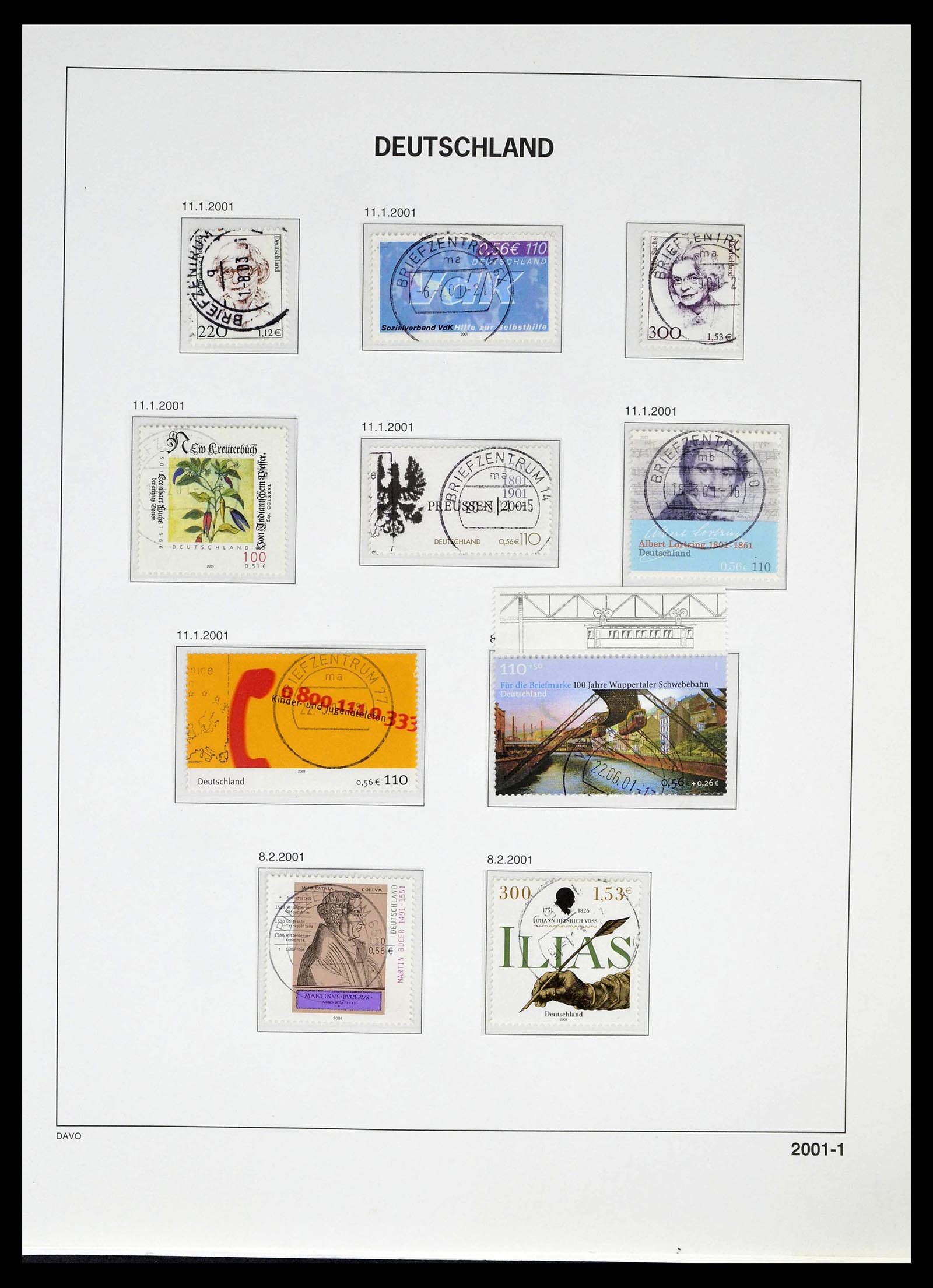 39326 0204 - Stamp collection 39326 Bundespost 1949-2003.