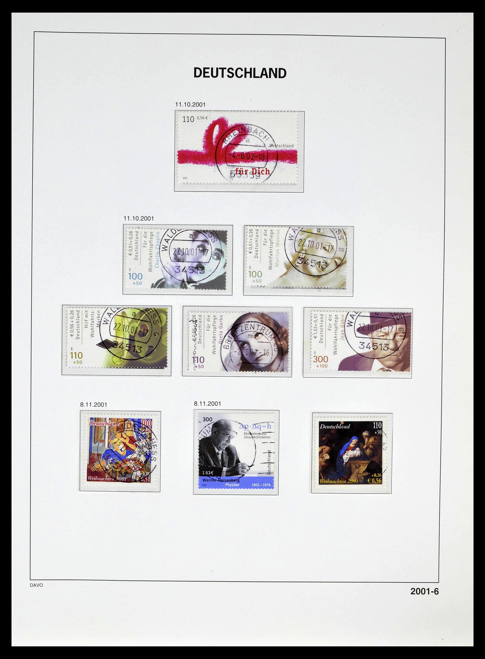 39326 0209 - Postzegelverzameling 39326 Bundespost 1949-2003.