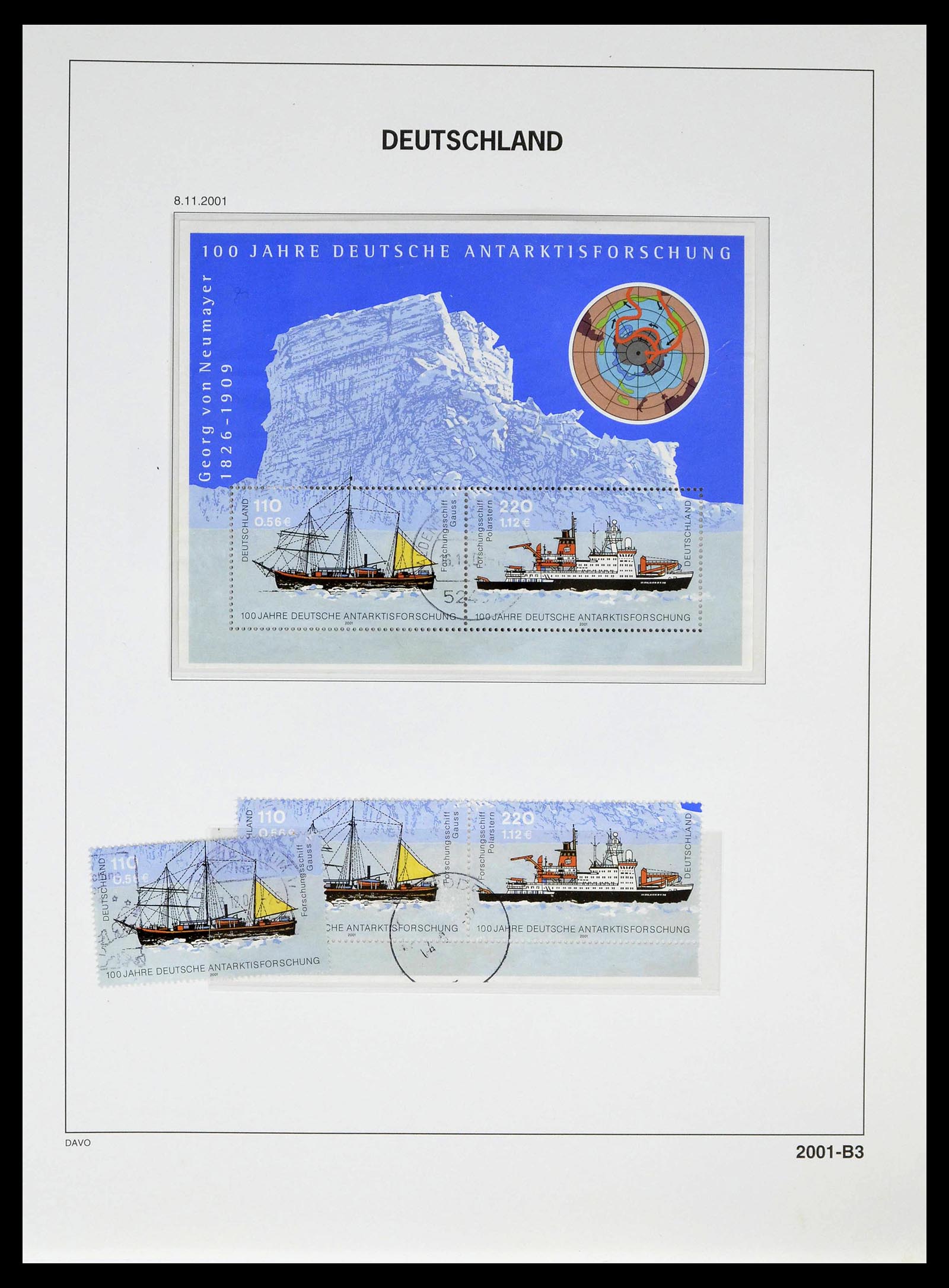 39326 0212 - Postzegelverzameling 39326 Bundespost 1949-2003.