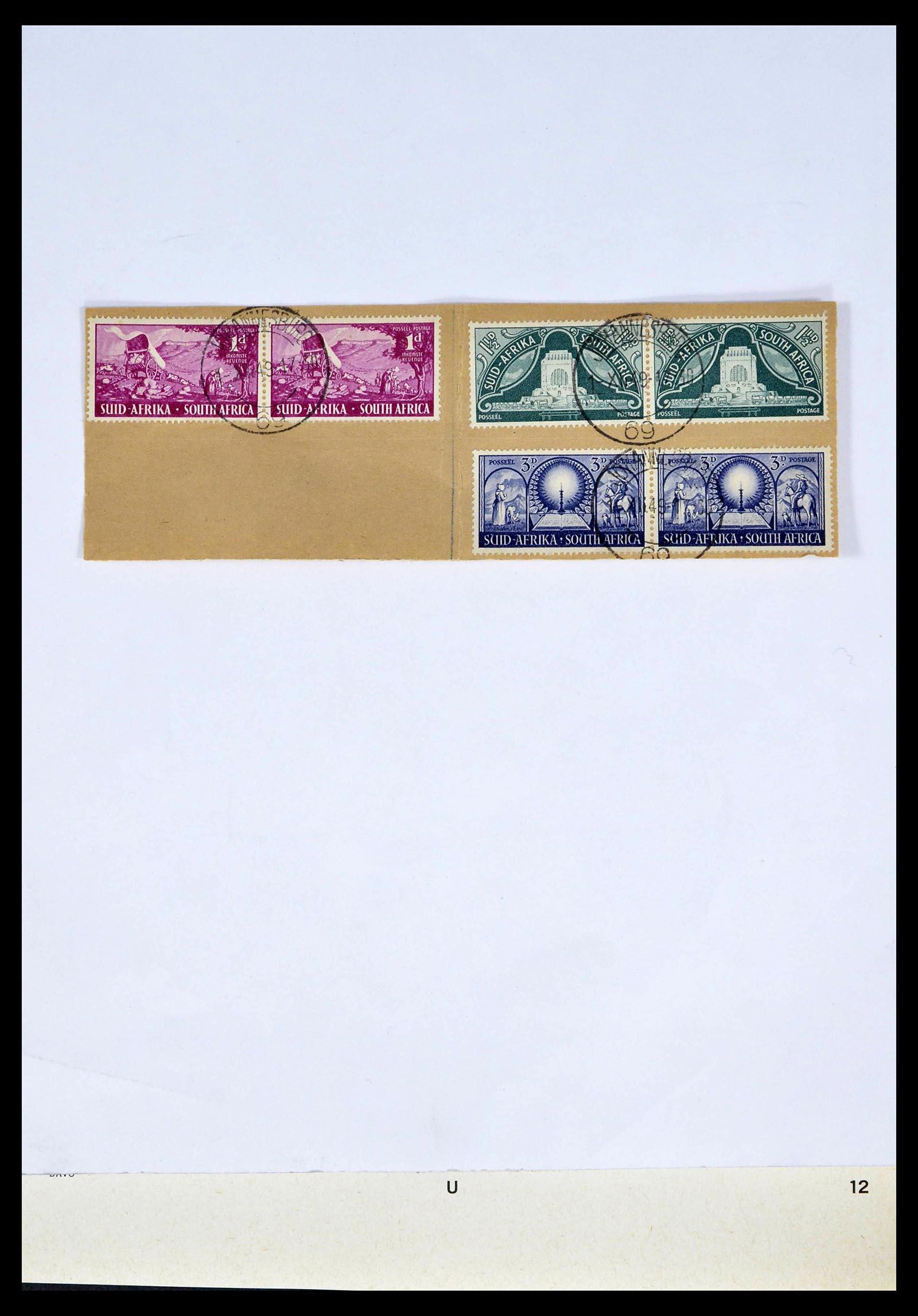 39327 0012 - Postzegelverzameling 39327 Zuid Afrika 1910-1998.
