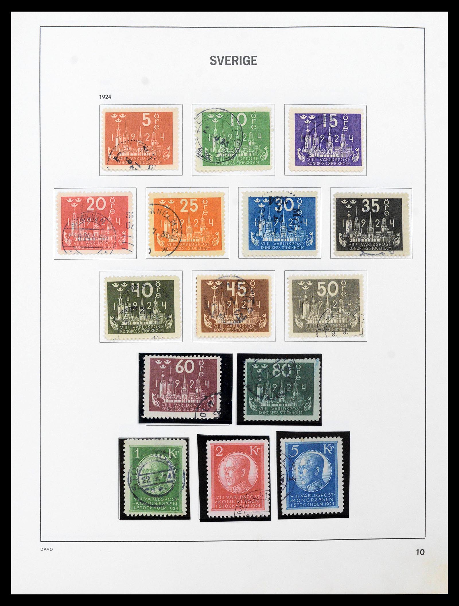39331 0011 - Postzegelverzameling 39331 Zweden 1855-2005.