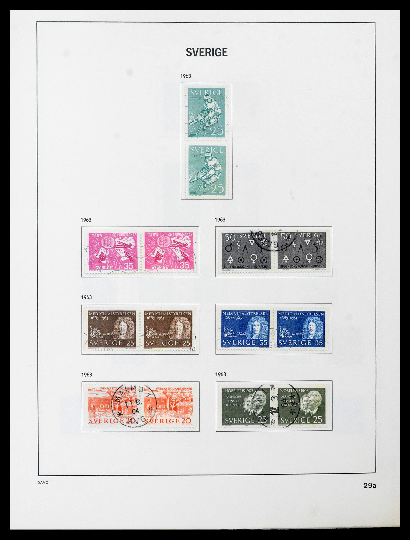 39331 0044 - Postzegelverzameling 39331 Zweden 1855-2005.