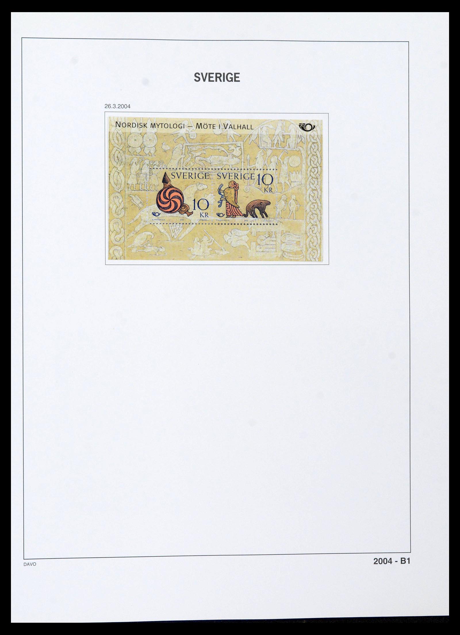 39331 0264 - Postzegelverzameling 39331 Zweden 1855-2005.