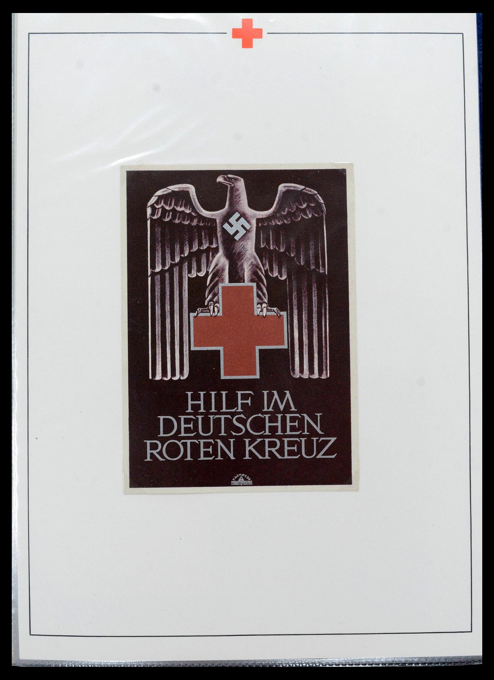 39333 0001 - Postzegelverzameling 39333 Motief Rode Kruis 1917-1980.